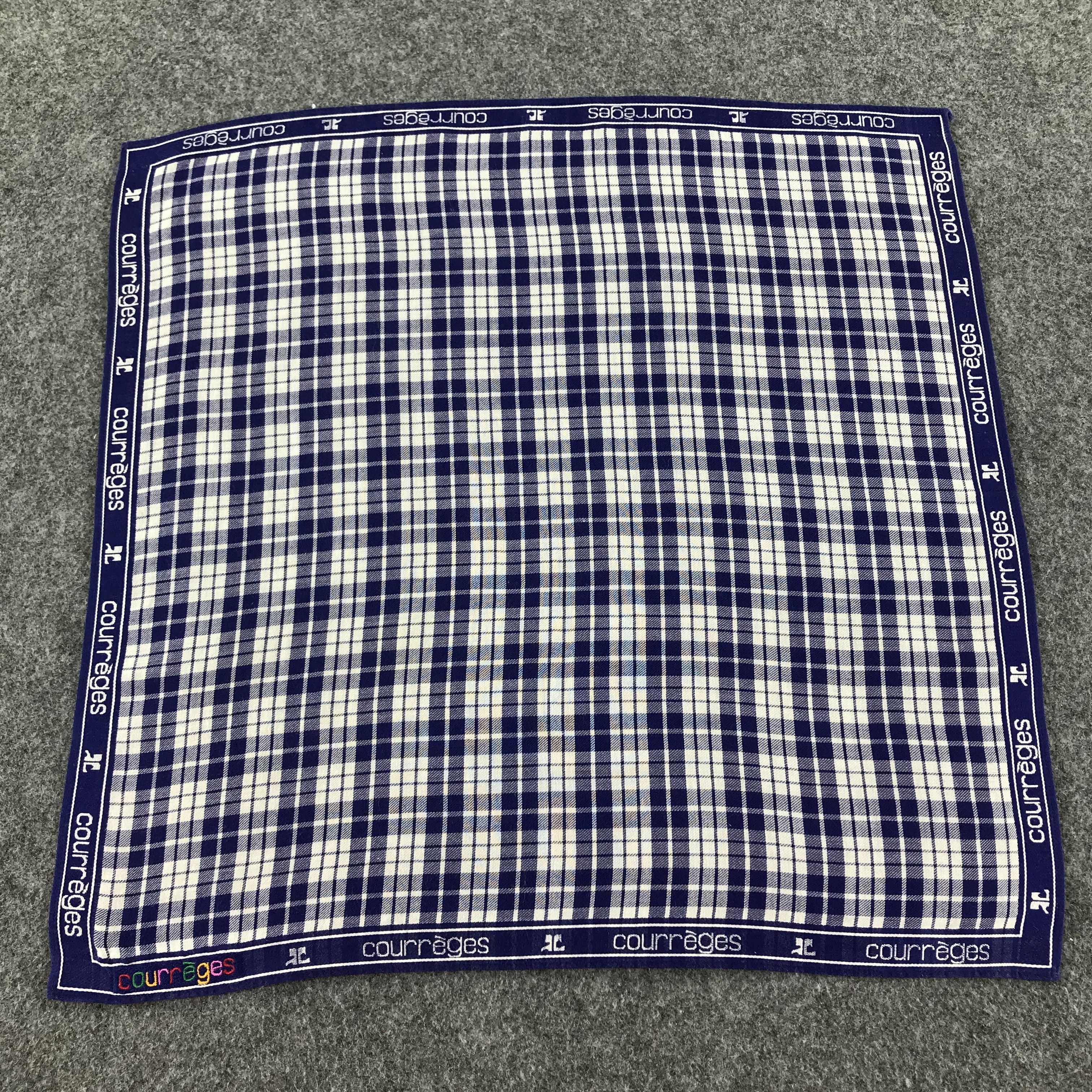 Courreges Courreges Handkerchief Neckerchief Bandana H99 Size ONE SIZE - 3 Thumbnail