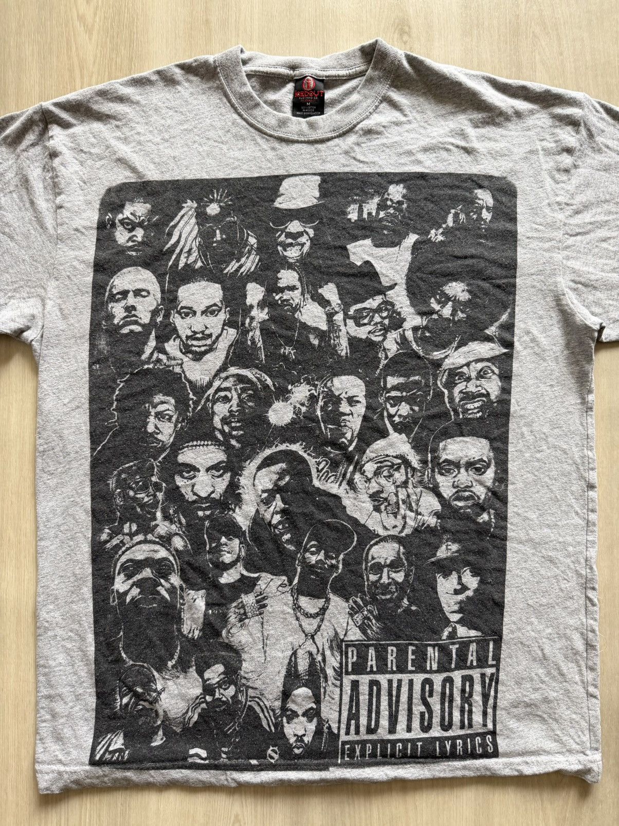 Vintage Vintage Hip Hop Legends Shirt sz M Eminem Snoop Ice Cube Dre Size US M / EU 48-50 / 2 - 2 Thumbnail