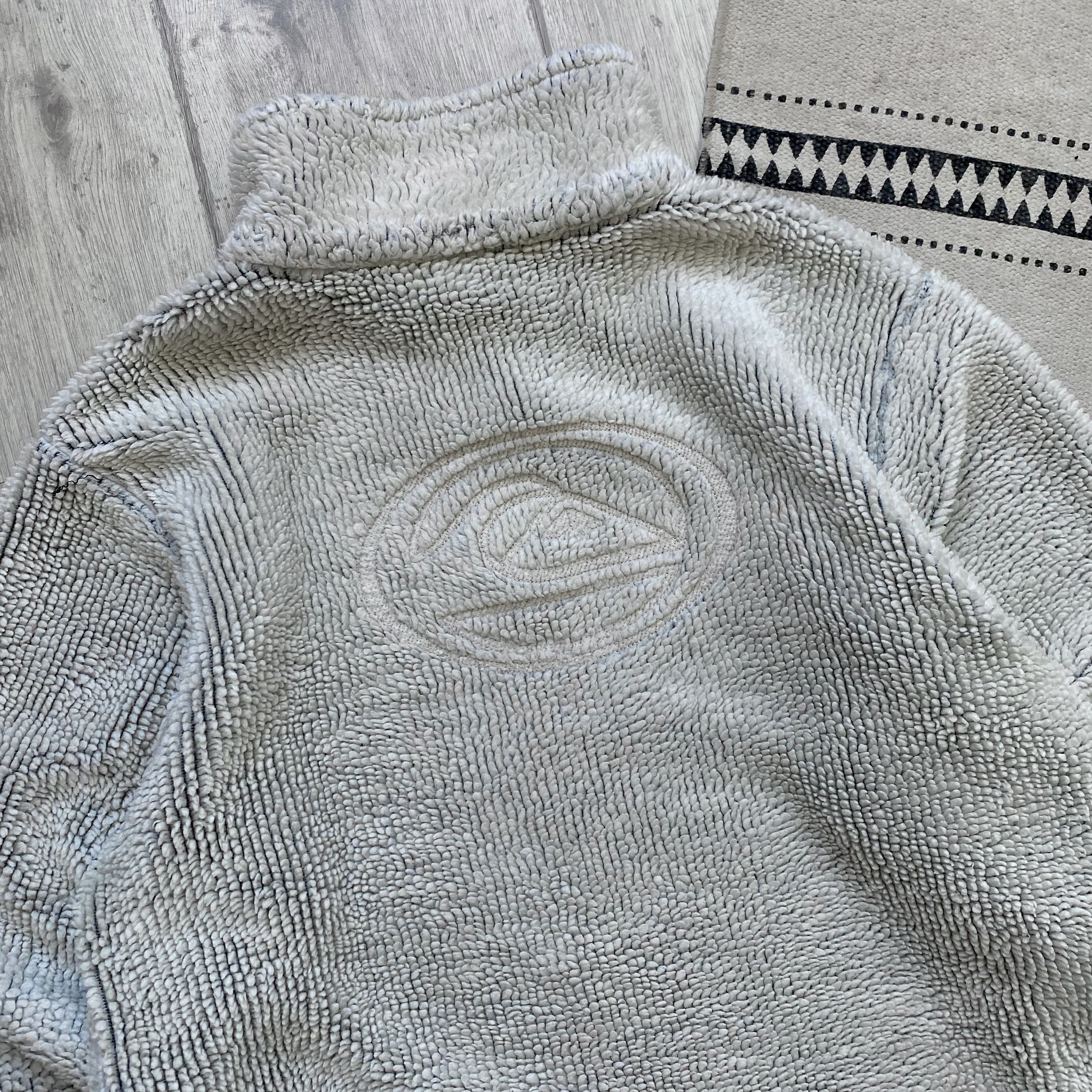 Quiksilver Vintage 80-90s Quiksilver fleece zip sweater Teddy Synchilla Size US S / EU 44-46 / 1 - 14 Thumbnail