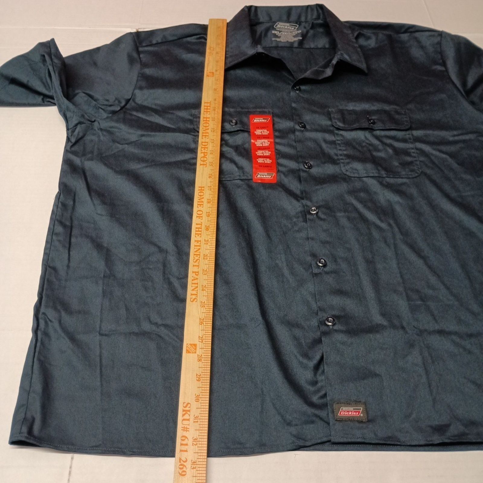 Dickies Dickies Essential Work Shirt Men Size 3XL Blue Temp Control Size US XXL / EU 58 / 5 - 5 Thumbnail