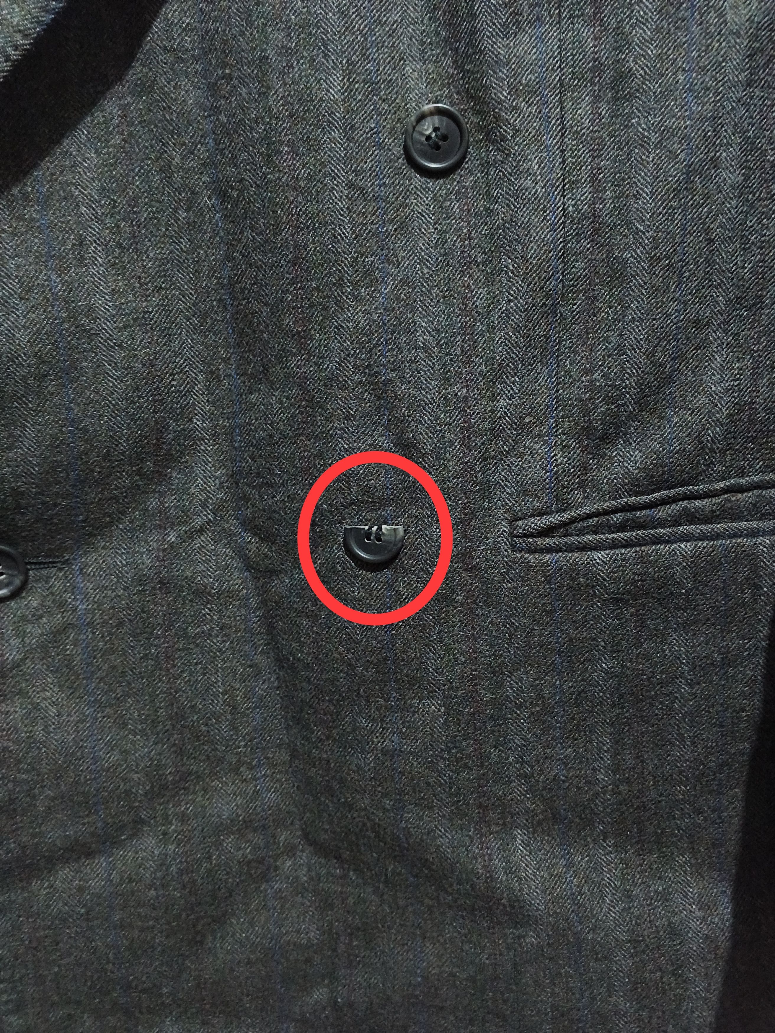Valentino Valentino Uomo 80-90s Wool Double Breasted suit set up Size 48R - 17 Thumbnail