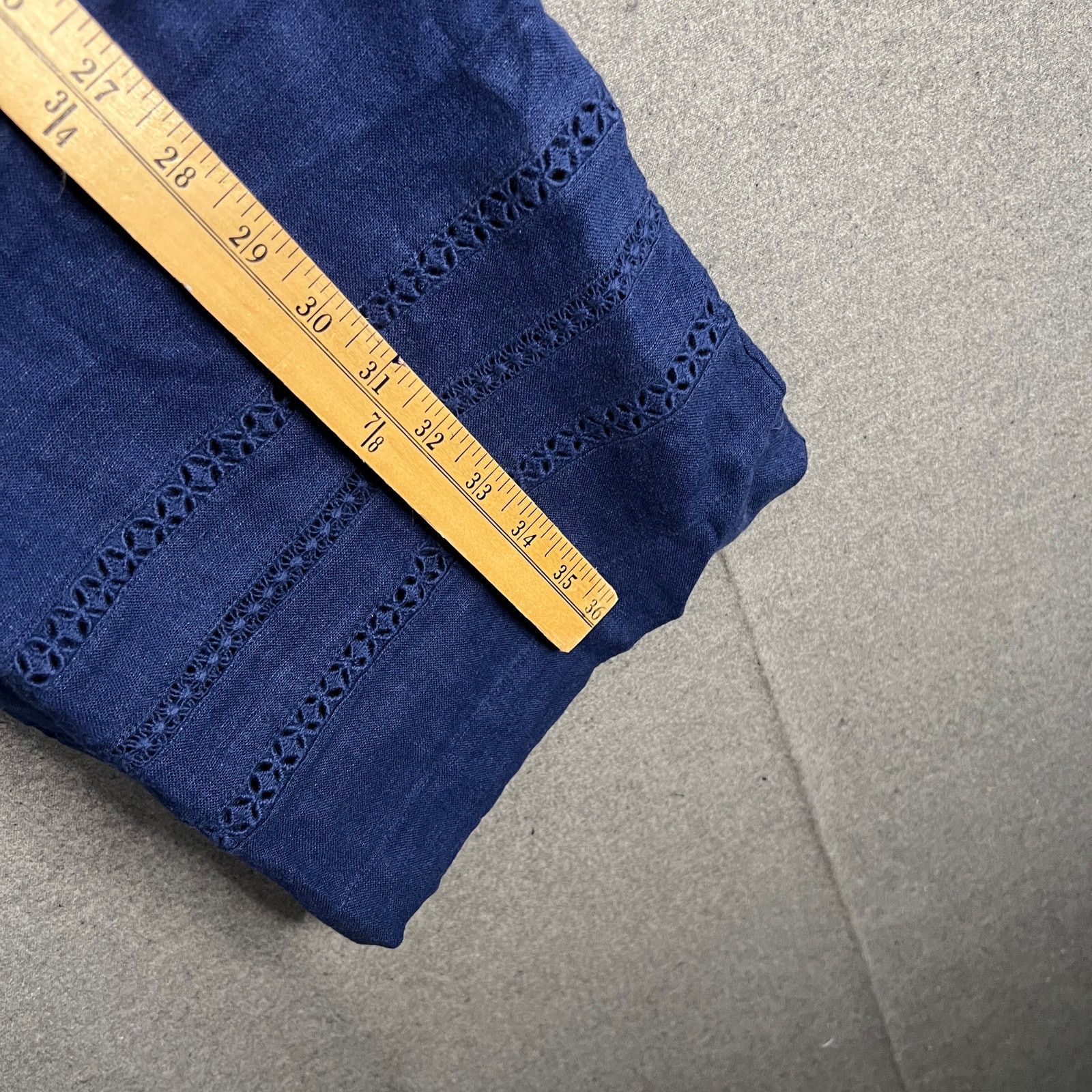 Other Isaac Mizrahi LIVE! Bridgehampton Linen Blend Size 34" / US 12 / IT 48 - 4 Thumbnail