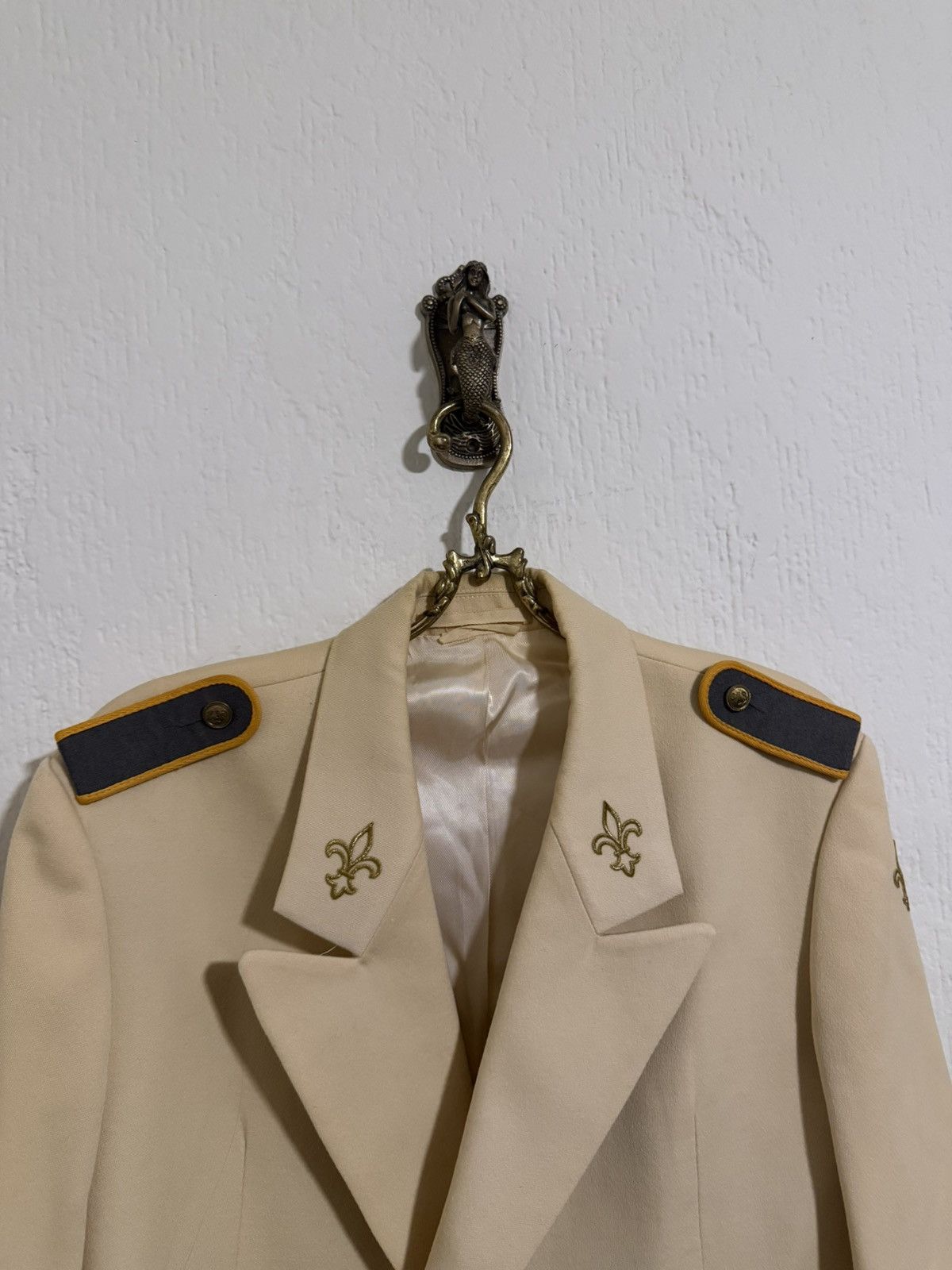 Vintage Vintage double breasted fleur de lis napoleon blazer jacket Size US XL / EU 56 / 4 - 3 Thumbnail