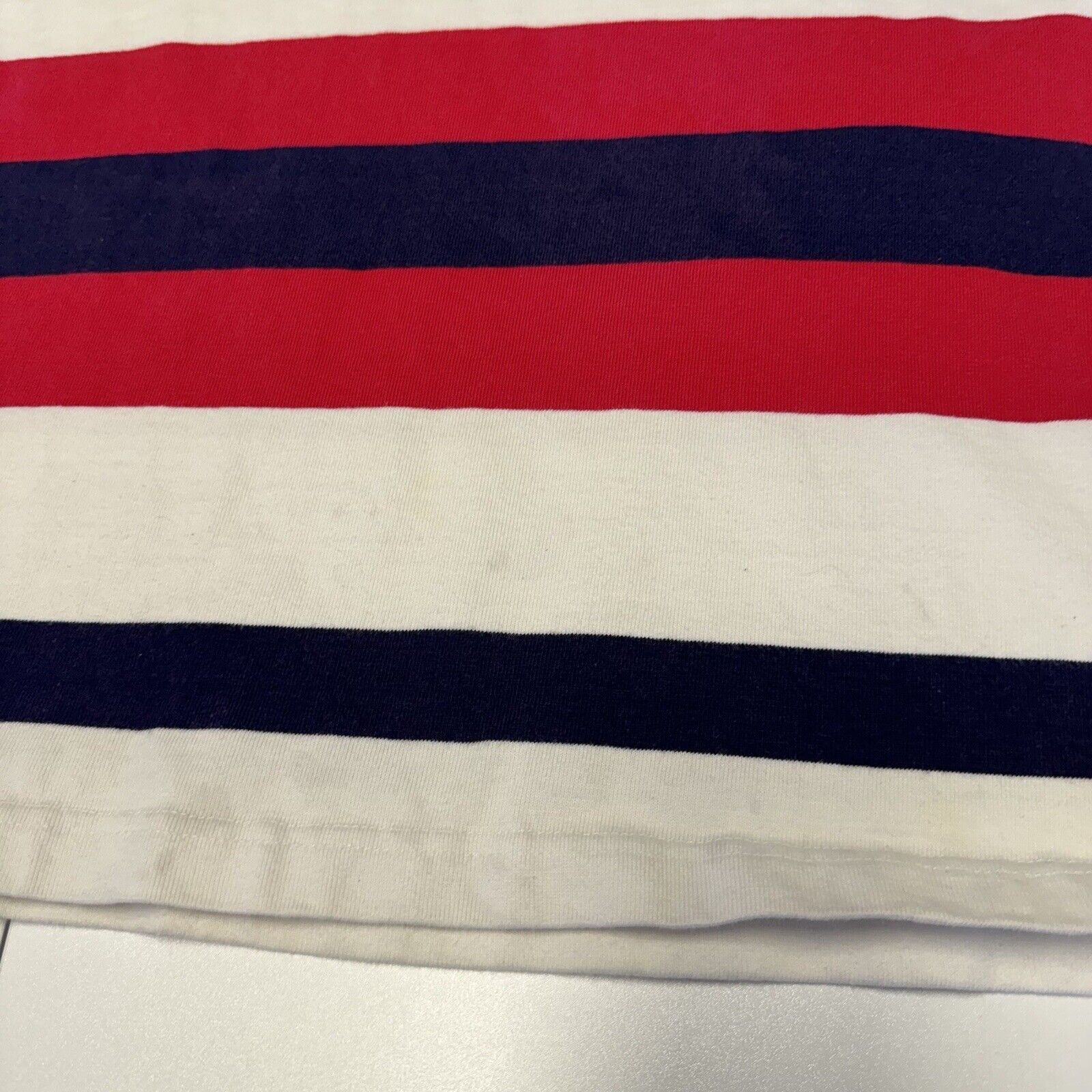 Gant × Vintage Gant Rugger Long Sleeve Rugby Shirt Mens Medium White Stripe Size US M / EU 48-50 / 2 - 5 Thumbnail