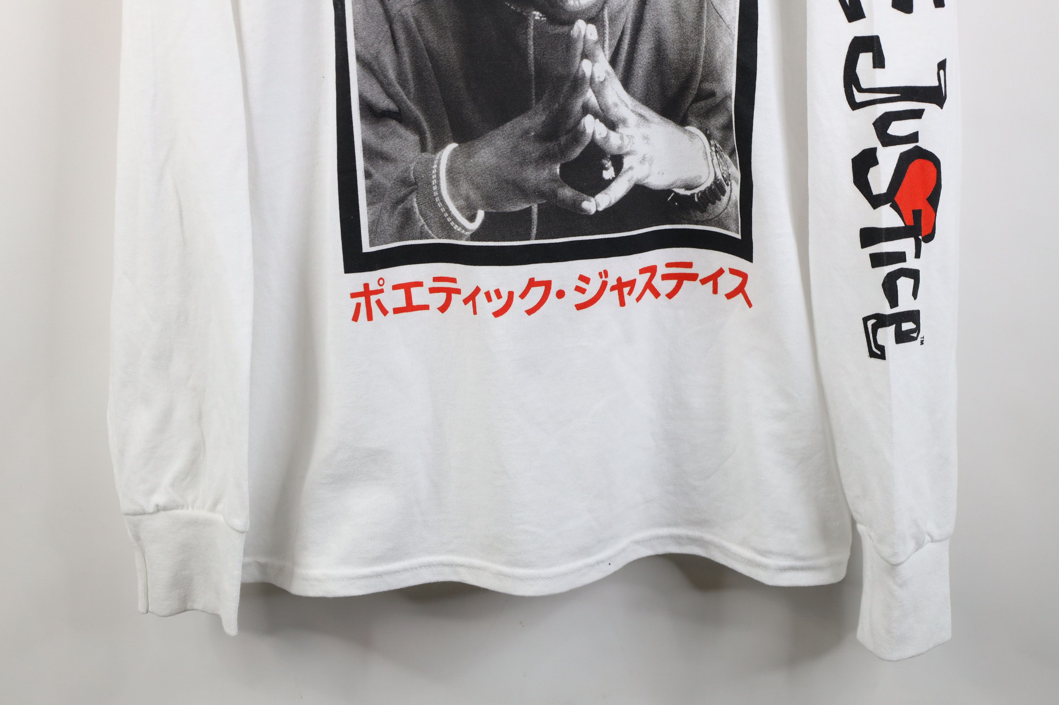 Vintage Y2K Streetwear Justice Japan Long Sleeve Rap Tee T-Shirt Size US L / EU 52-54 / 3 - 3 Thumbnail
