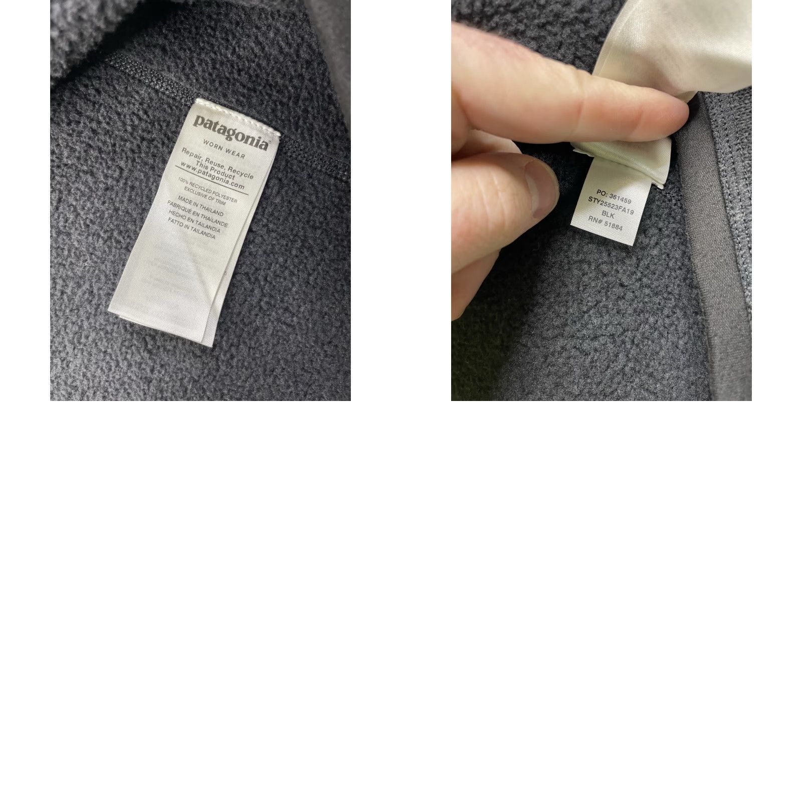 Patagonia Patagonia Pullover 1/4 Zip Black Fleece 2XL Regular Men Sweater Cardigan Outdoor Size US XXL / EU 58 / 5 - 8 Thumbnail