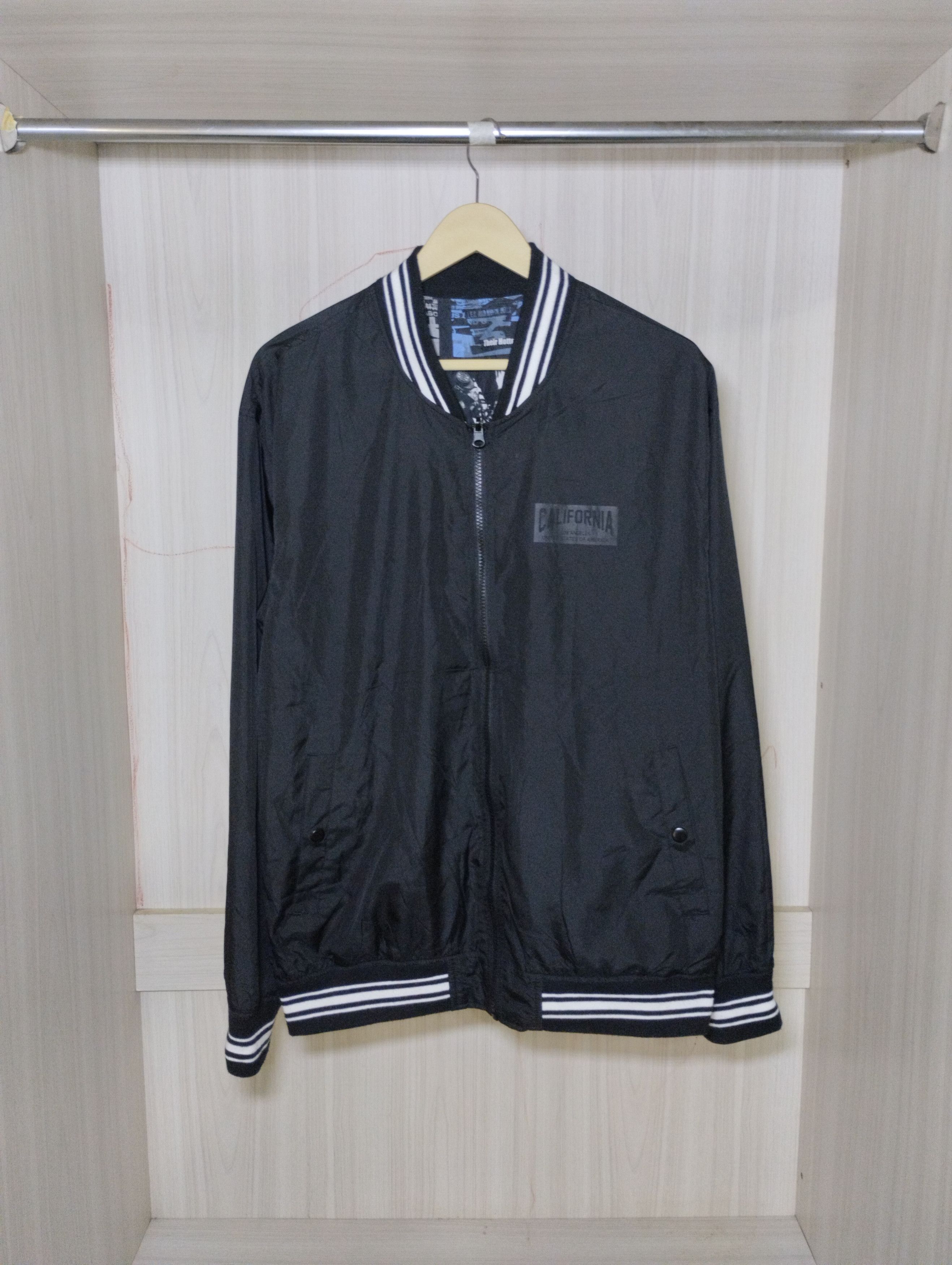 Japanese Brand Thunder storm reversible bomber jacket Size US XL / EU 56 / 4 - 4 Thumbnail