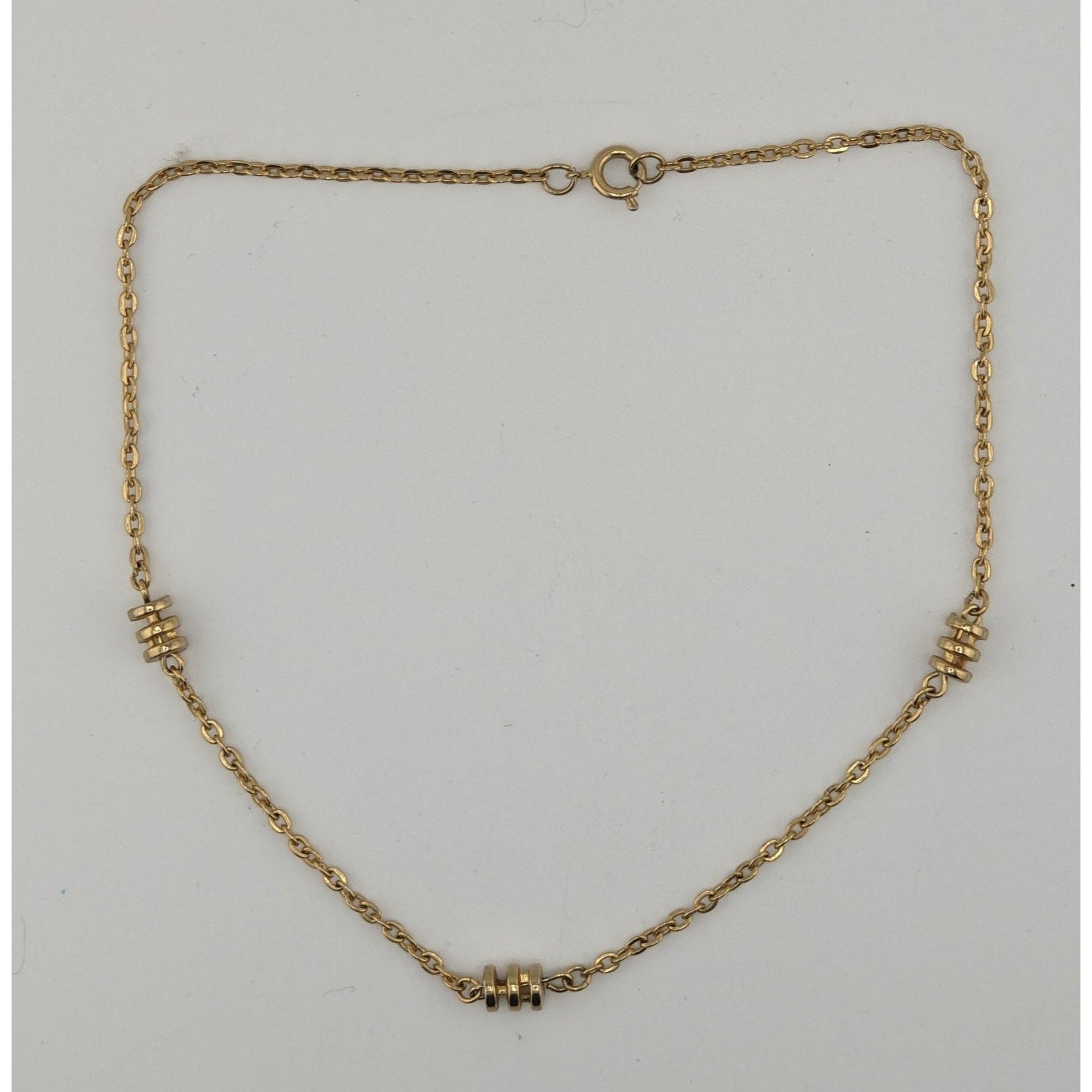 Other Modern Gold-Tone Chain Necklace With Decorative Beads Size ONE SIZE - 5 Thumbnail