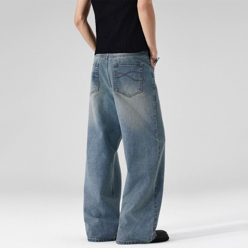 Vintage Men's American Vintage Distressed Loose-Fit Jeans Size US 32 / EU 48 - 5 Thumbnail