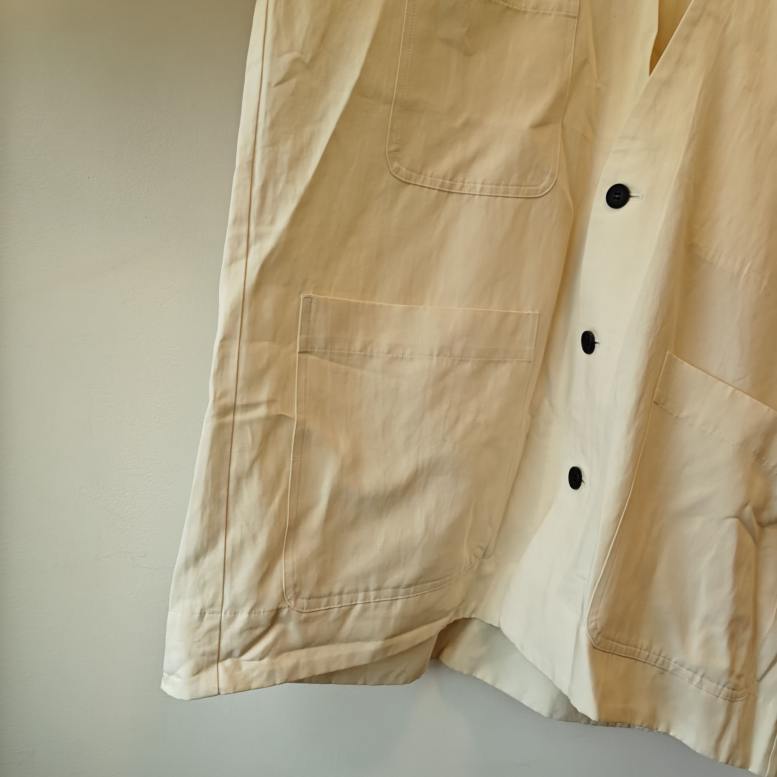 Jan Jan Van Essche o project oversized tunic cardigan cotton linen fits XL Size US M / EU 48-50 / 2 - 10 Thumbnail