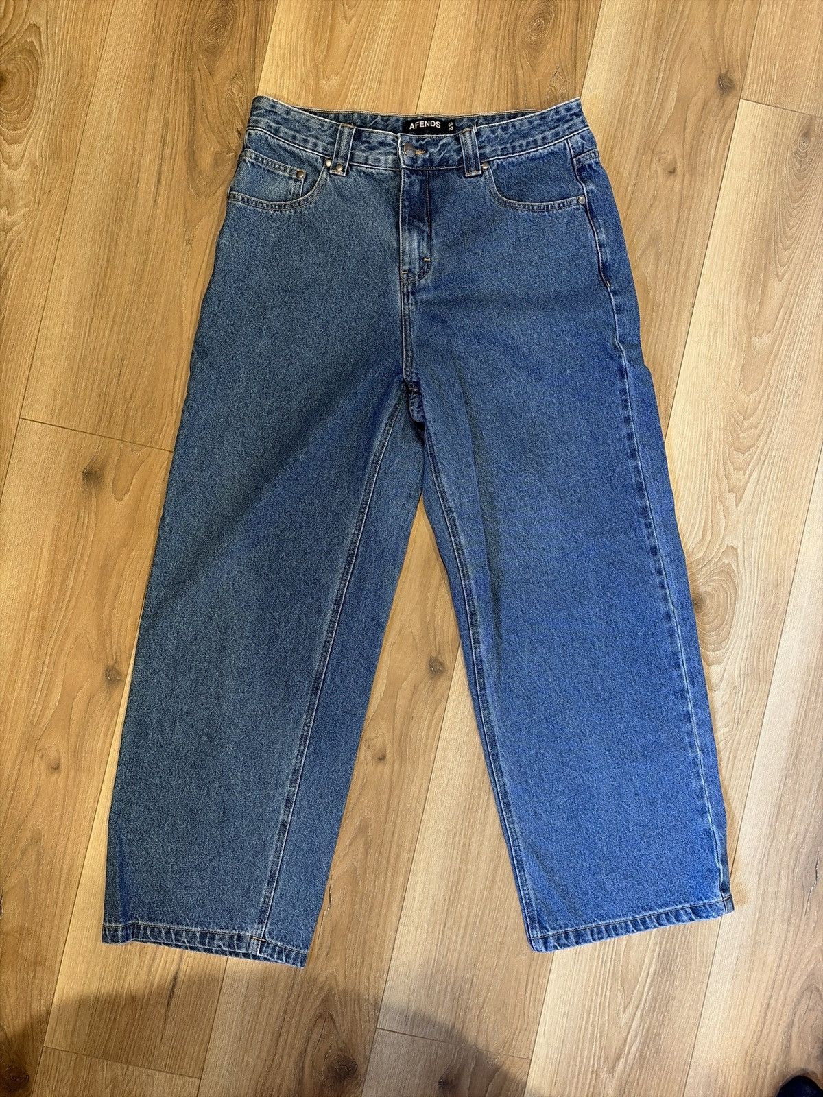 Afends Afends 32x32 Pablo Blue Jeans Size US 32 / EU 48 - 2 Thumbnail