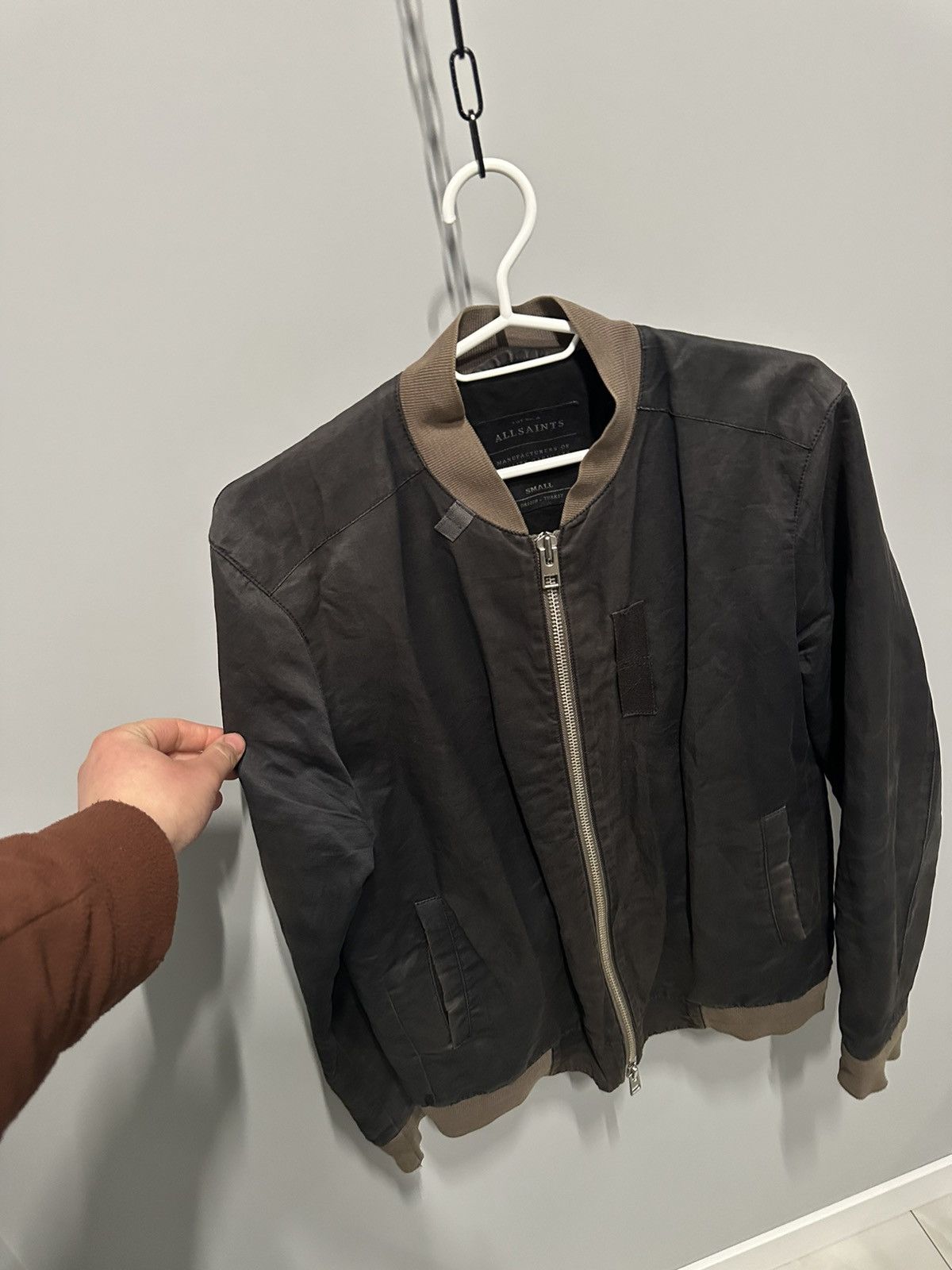 Allsaints All Saints Bomber Faded Jacket Avant Garde Rick Owens Type Size US S / EU 44-46 / 1 - 11 Thumbnail