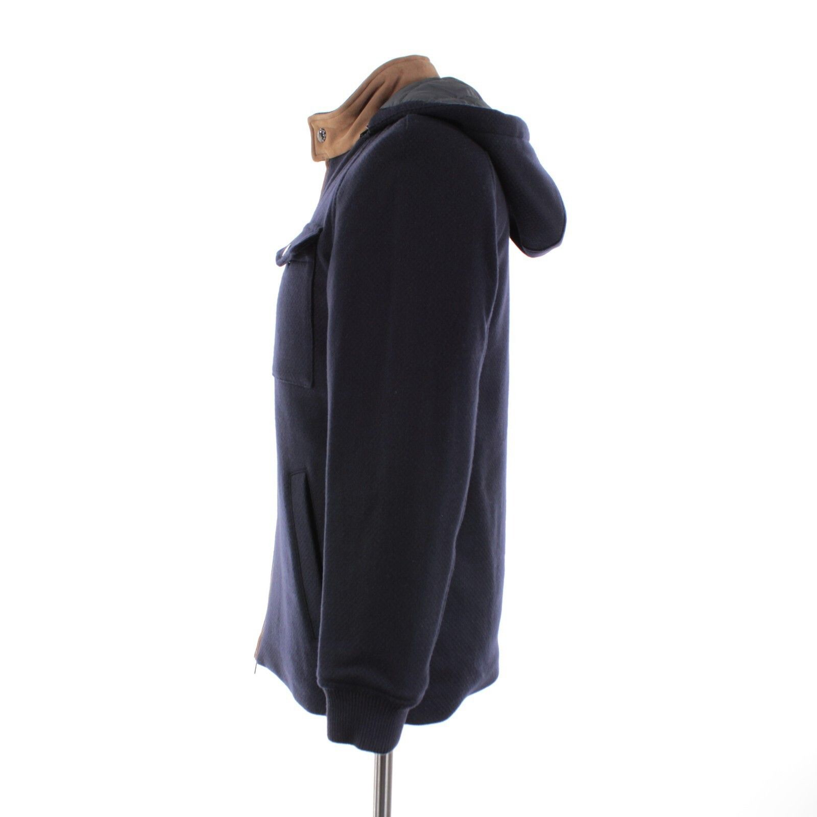 Luciano Barbera Luciano Barbera Jacket Size M US In Blue Wool Blend Size US M / EU 48-50 / 2 - 4 Thumbnail