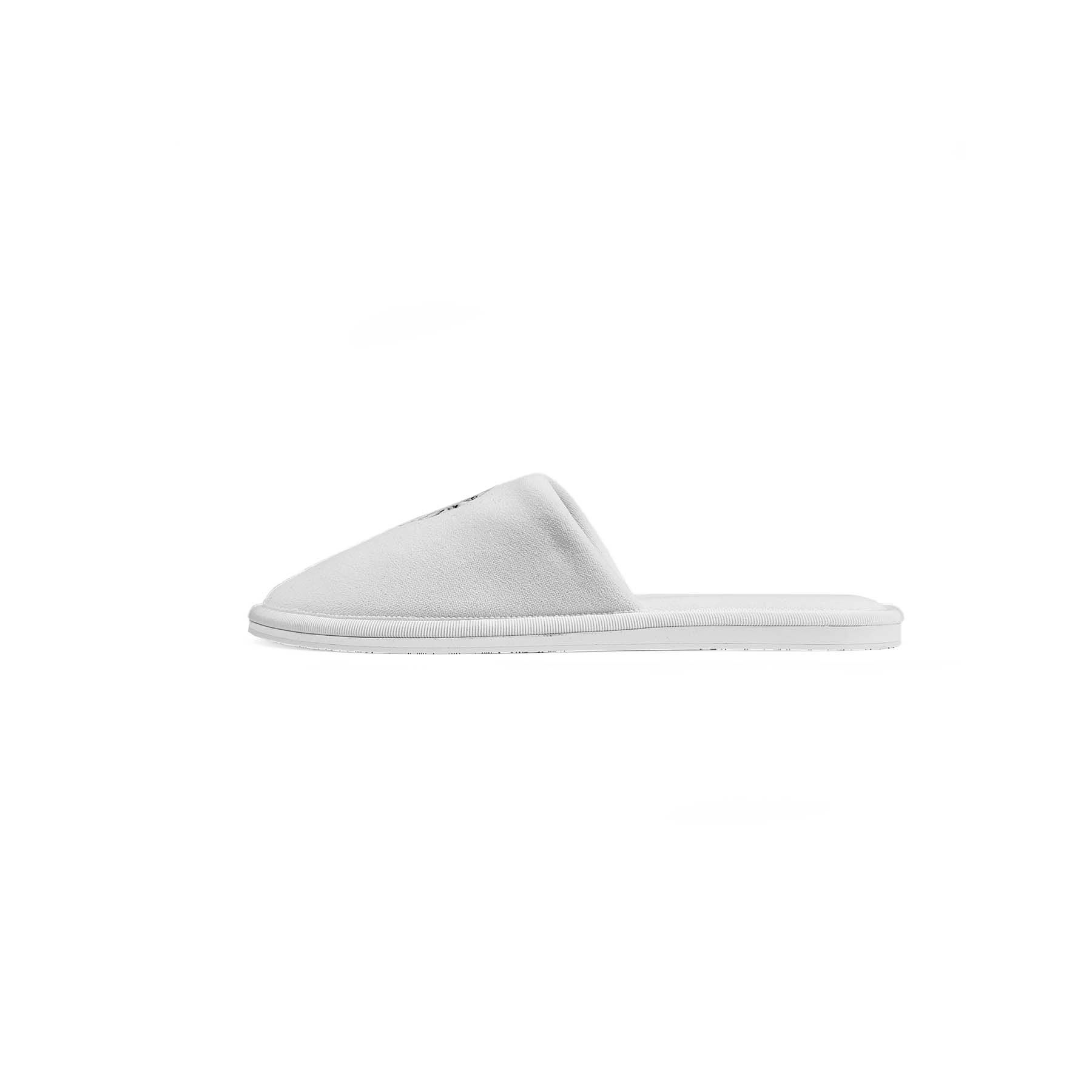 Chrome Hearts Chrome Hearts Horseshoe Embroidered White Slippers Size US 12.5 / EU 45-46 - 3 Thumbnail