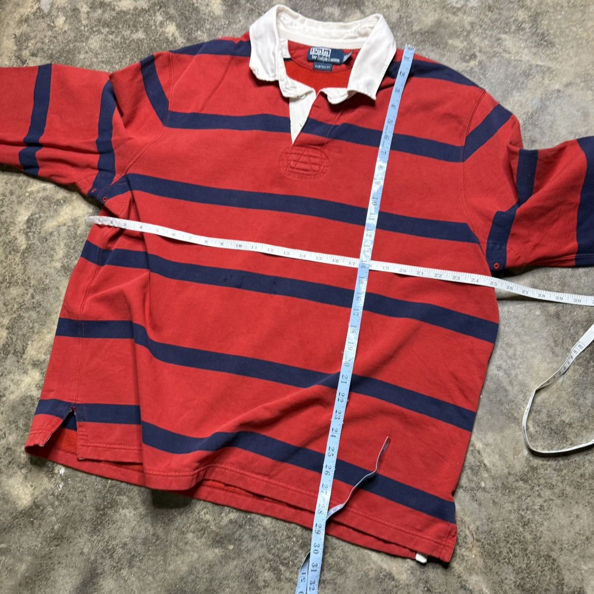 Polo Ralph Lauren vintage ralph lauren rugby polo longsleeve collared shirt Size US XXL / EU 58 / 5 - 6 Thumbnail