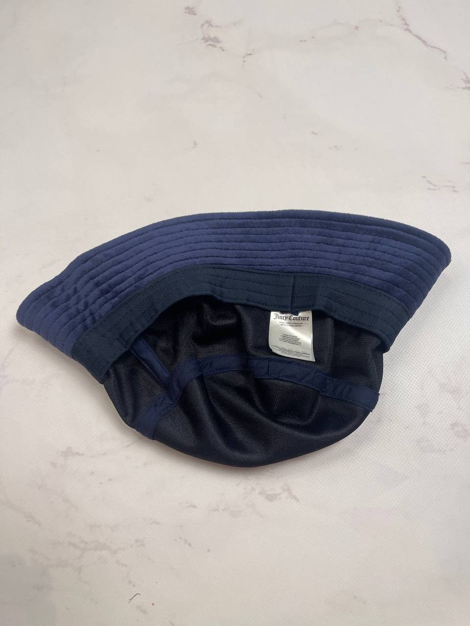 Juicy Couture Juice Couture Bucket Hat Cap Crown Terry Cloth JC Y2K Size ONE SIZE - 5 Thumbnail