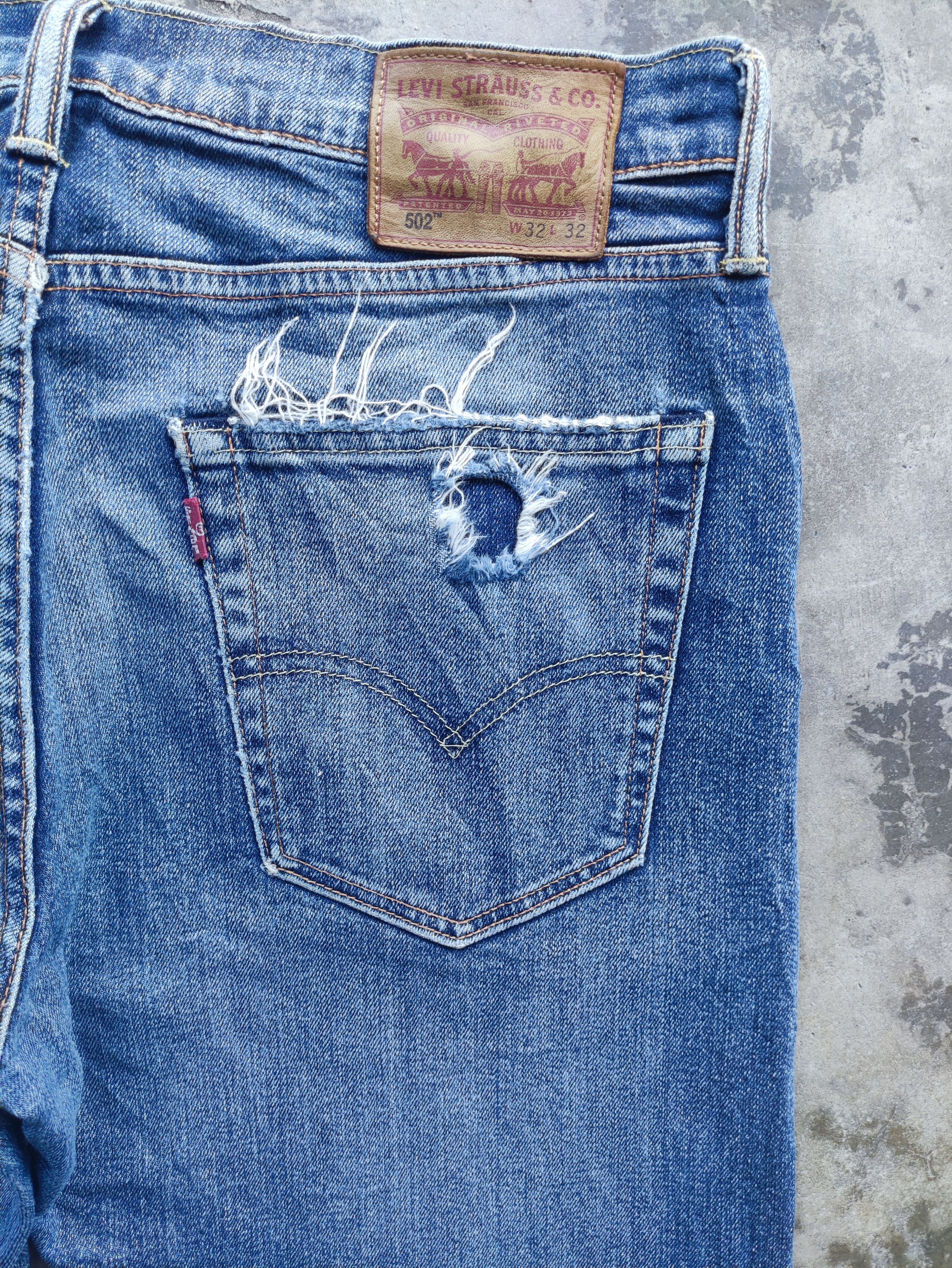 Levi's Vintage Levi's Brand Straight Denim Faded Distressed Pants Size US 34 / EU 50 - 11 Thumbnail