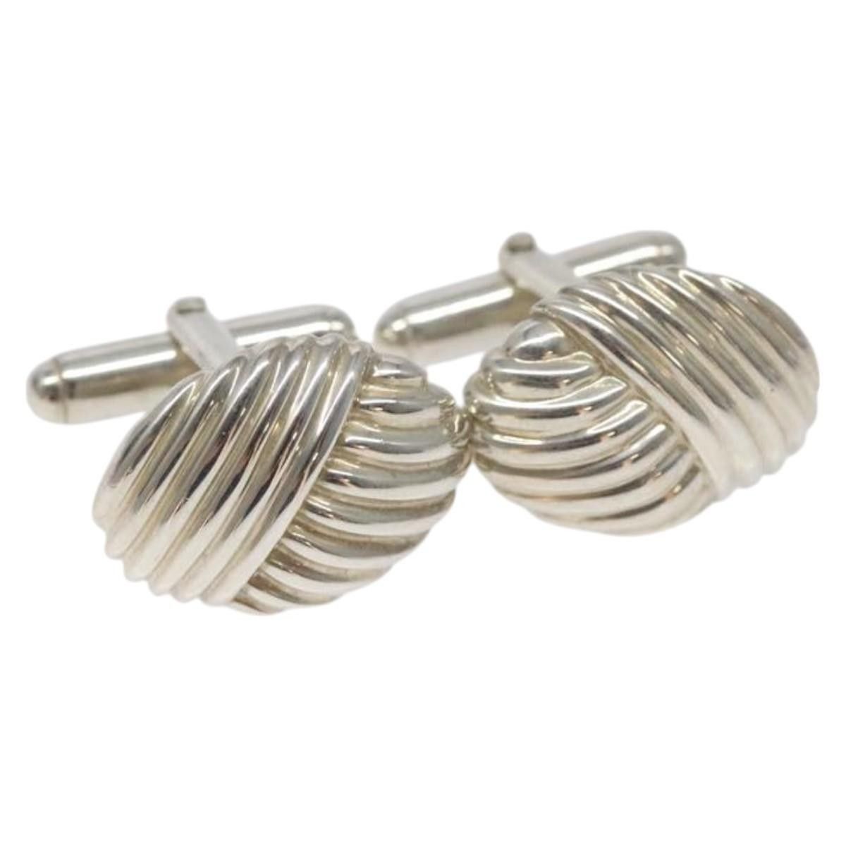 Tiffany & Co. Tiffany & Co. Shell-Style Line Oval cuffs Silver 925 Size ONE SIZE - 1 Thumbnail