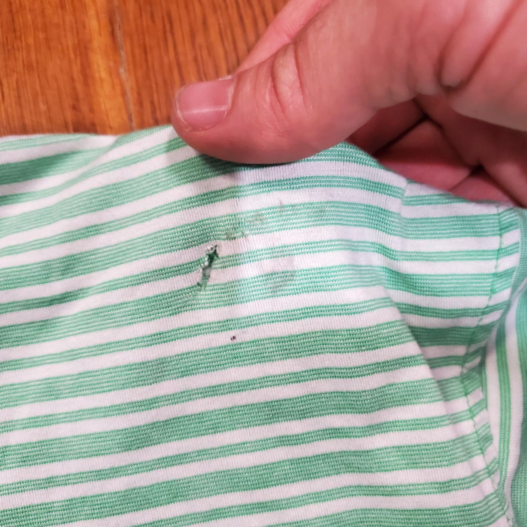 Peter Millar Peter Millar Polo Shirt Mens XL Green Striped 100% Cotton Short Sleeve Golf Logo Polo Shirt Mens XL Green Striped Size US XL / EU 56 / 4 - 8 Thumbnail