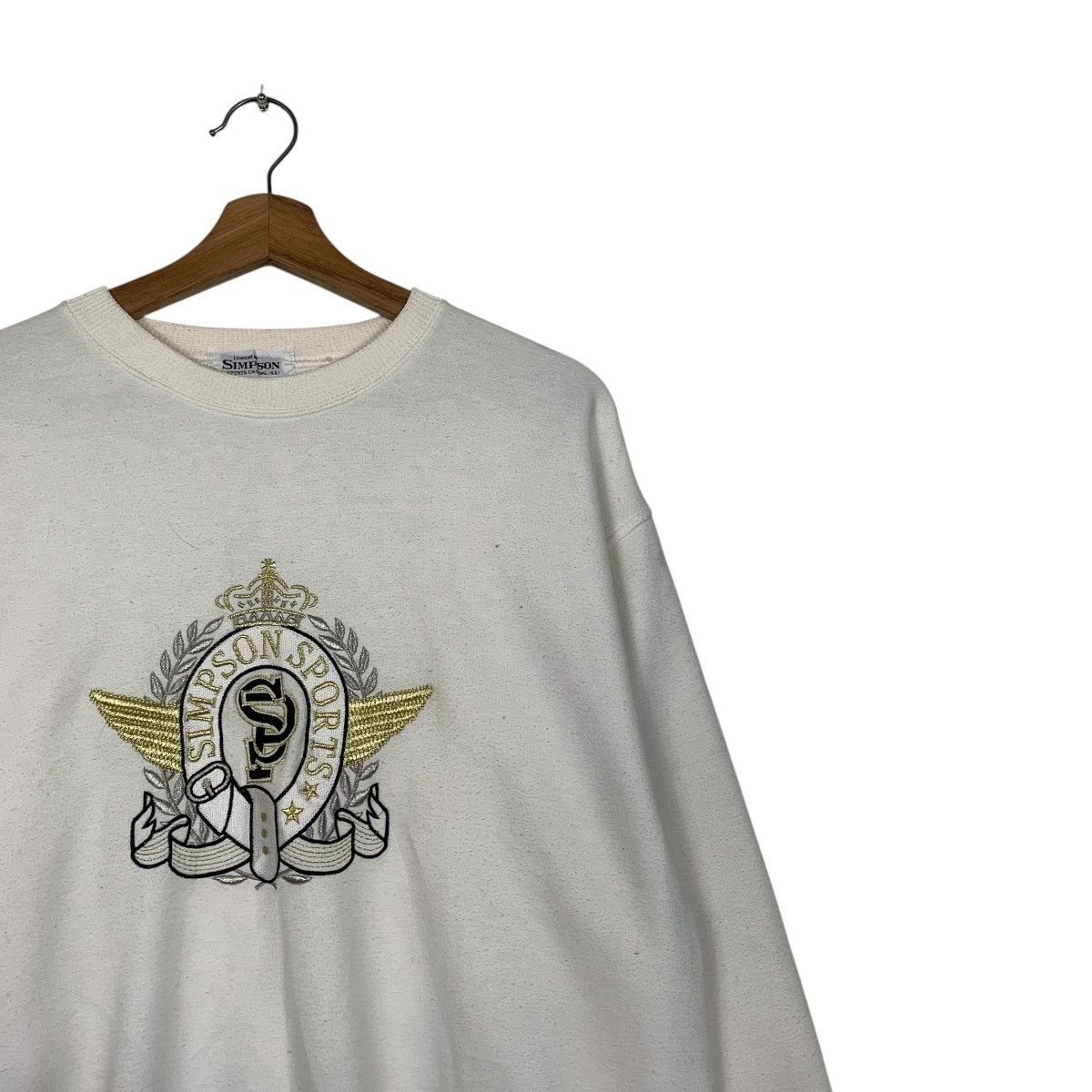 Japanese Brand Simpson Sport Crewneck Sweatshirt Size US L / EU 52-54 / 3 - 5 Thumbnail