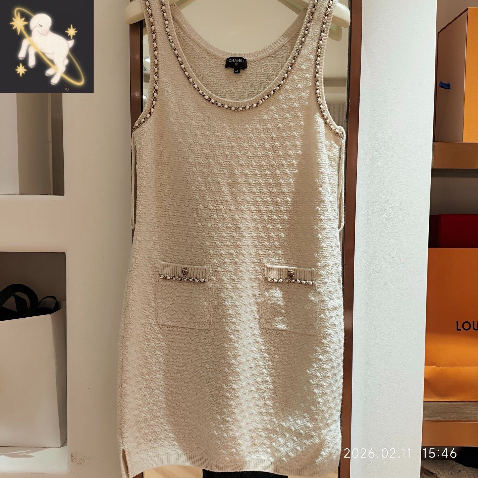 Chanel Chanel White Tank Top 40 Men Size US M / EU 48-50 / 2 - 1 Thumbnail