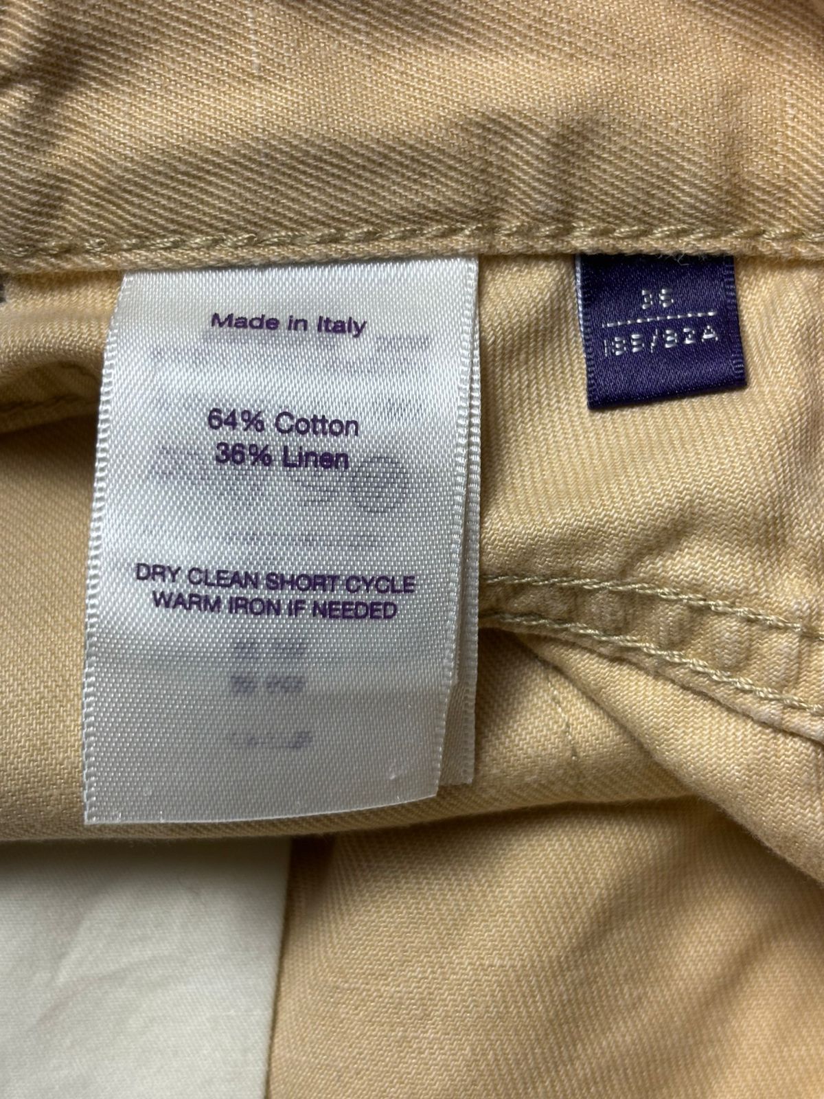 Ralph Lauren Purple Label Ralph Lauren Purple Label Cotton Linen Pants Size US 36 / EU 52 - 6 Thumbnail