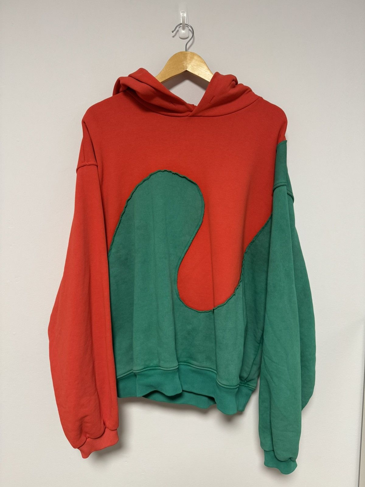 ERL ERL OG Swirl Hoodie Red/Green Size US M / EU 48-50 / 2 - 1 Thumbnail