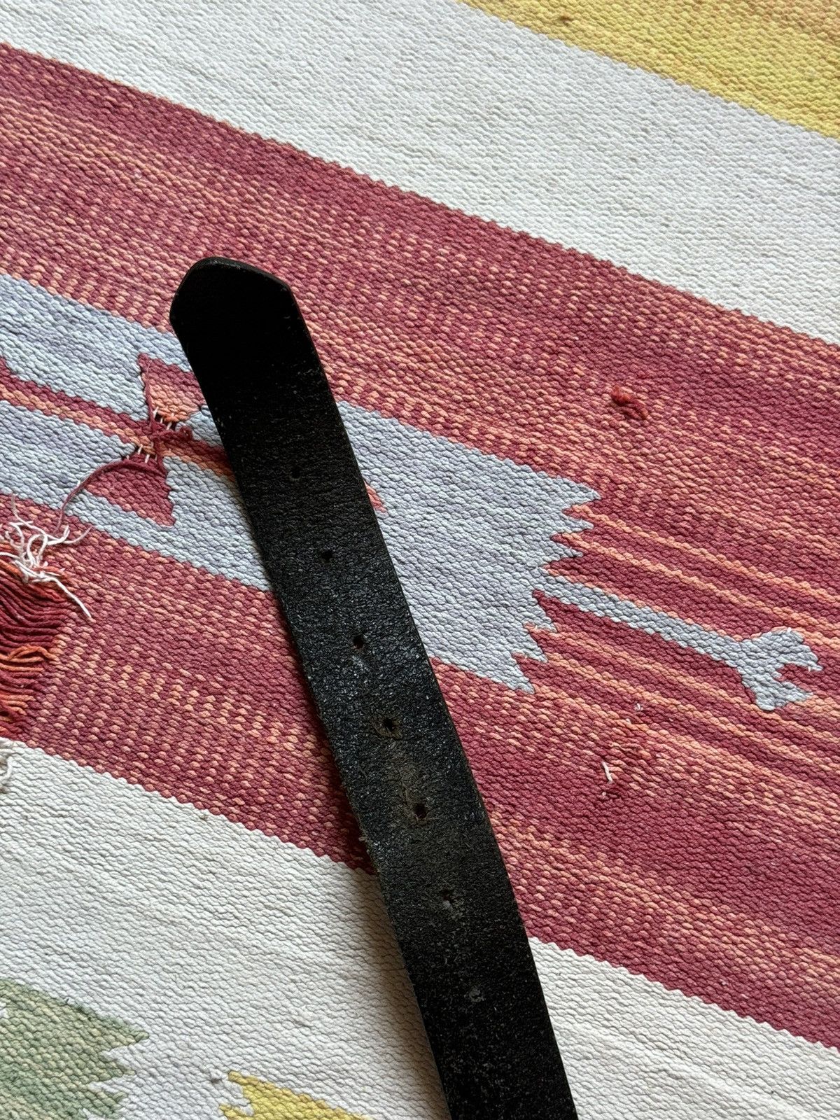 Fjallraven Vintage Fjallraven Genuine Leather Black Belt Size ONE SIZE - 6 Thumbnail