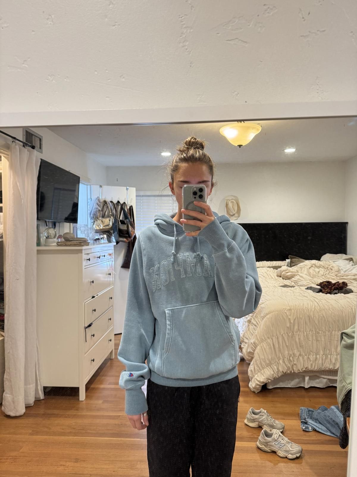 Champion Champion Classic Reverse Weave Hoodie - X-Small Size ONE SIZE - 3 Thumbnail