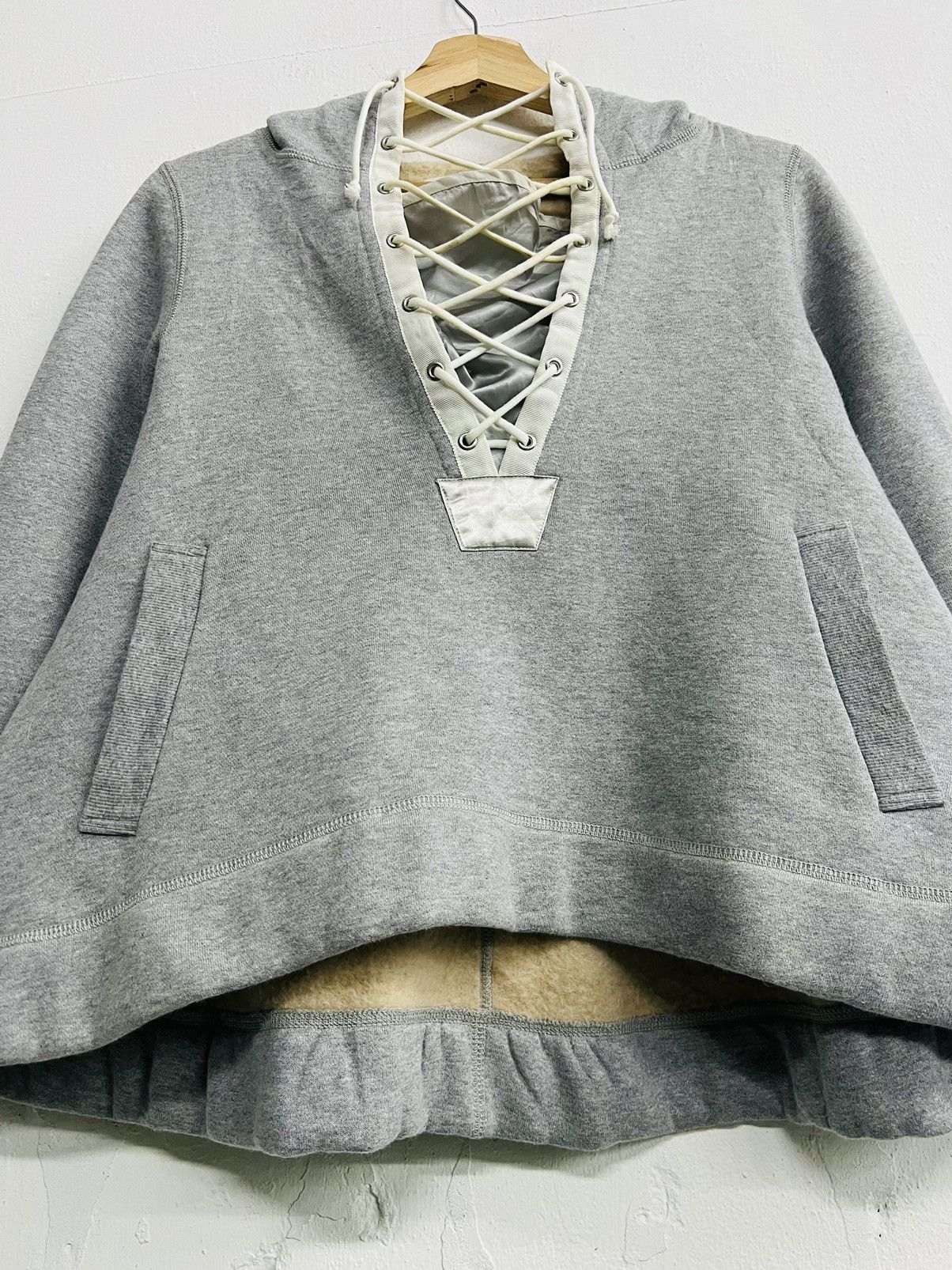 Sacai Sacai Luck Wide Hoodie Size S / US 4 / IT 40 - 4 Thumbnail
