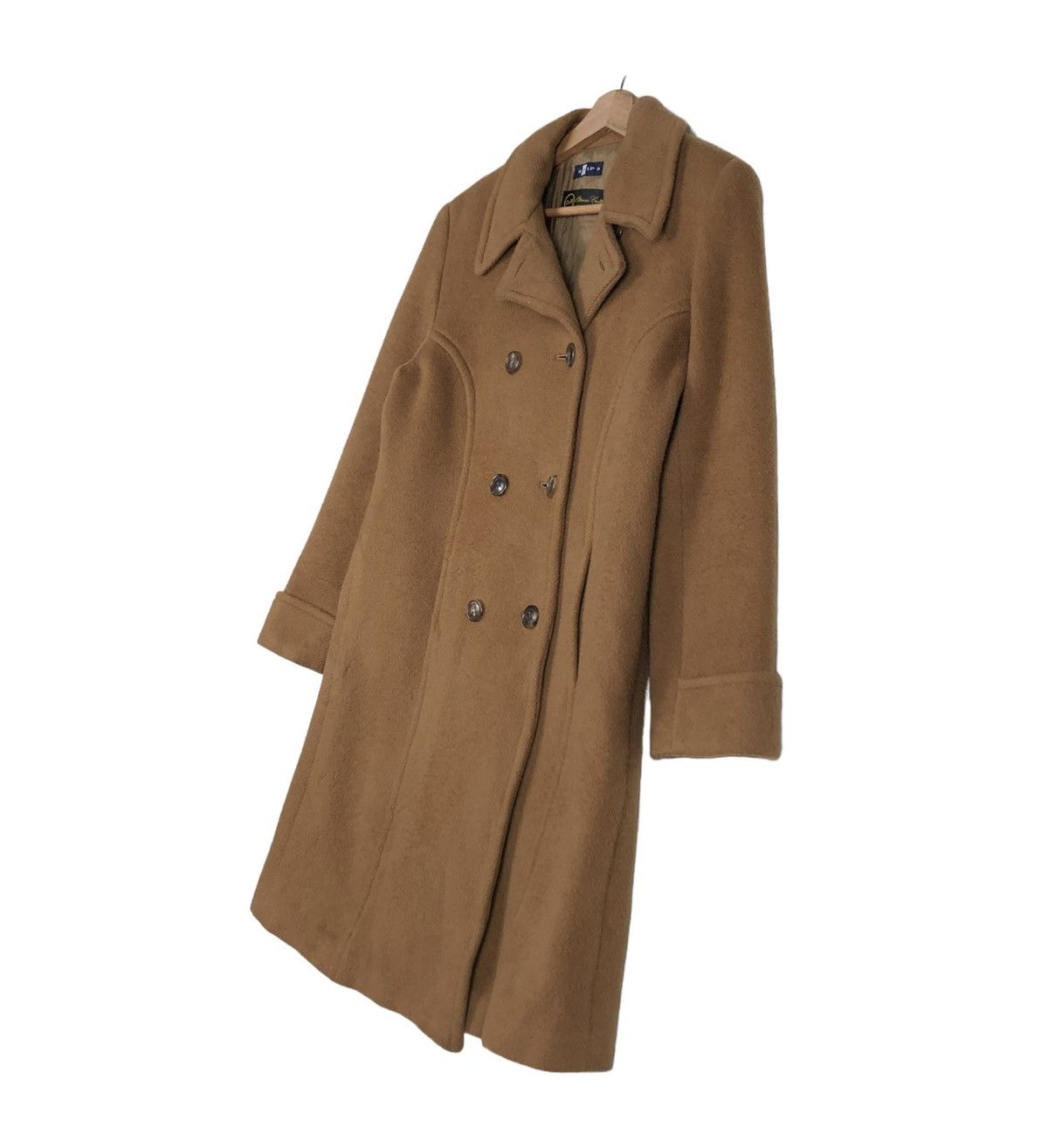 Japanese Brand 🔥VINTAGE WOOL LONG JACKET SHIPS JAPAN DOUBLE BREASTS Size M / US 6-8 / IT 42-44 - 2 Thumbnail