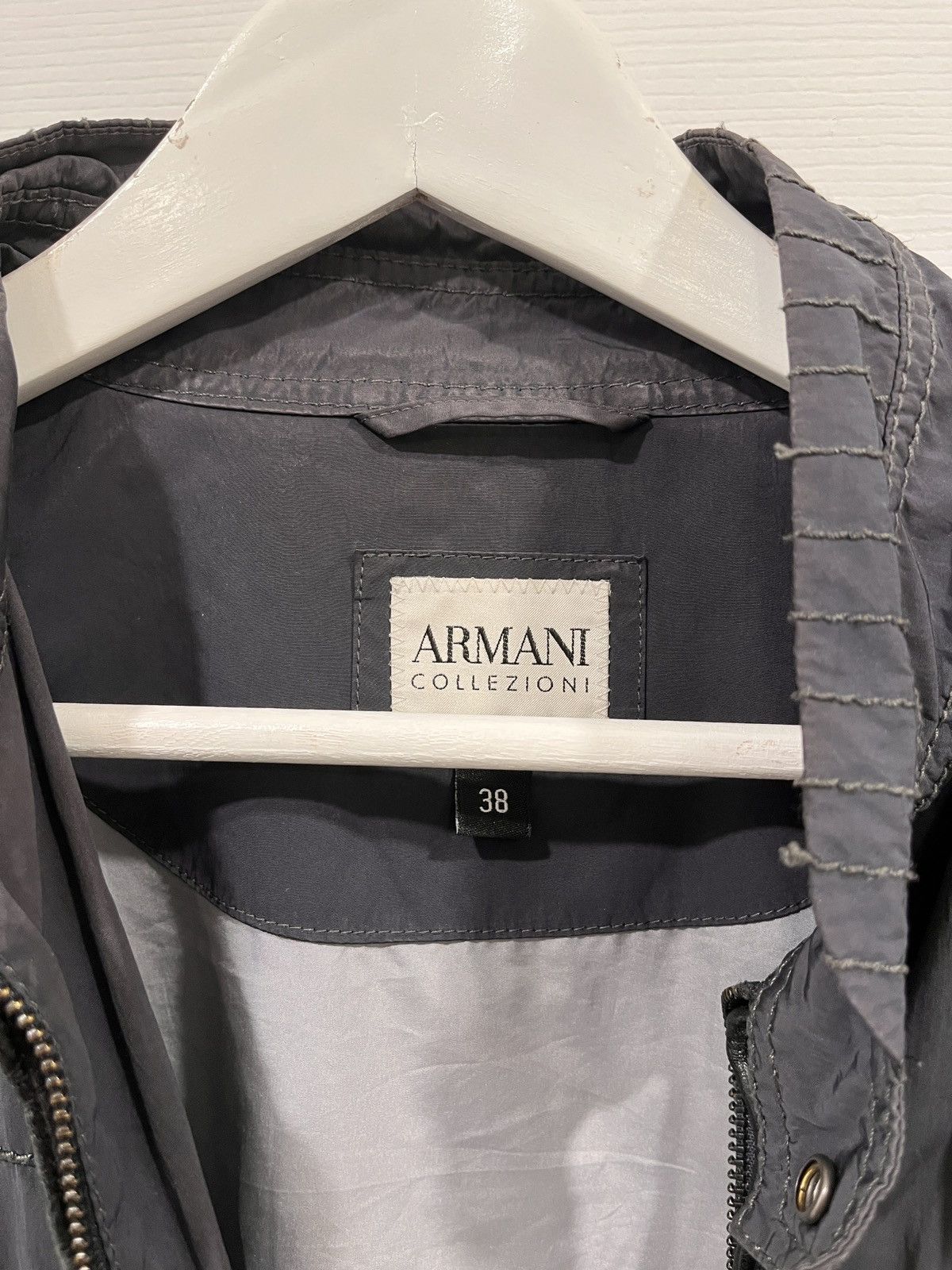 Armani Collezioni Classic Armani Collezioni Water Repellent Bomber Jacket Size US M / EU 48-50 / 2 - 7 Thumbnail