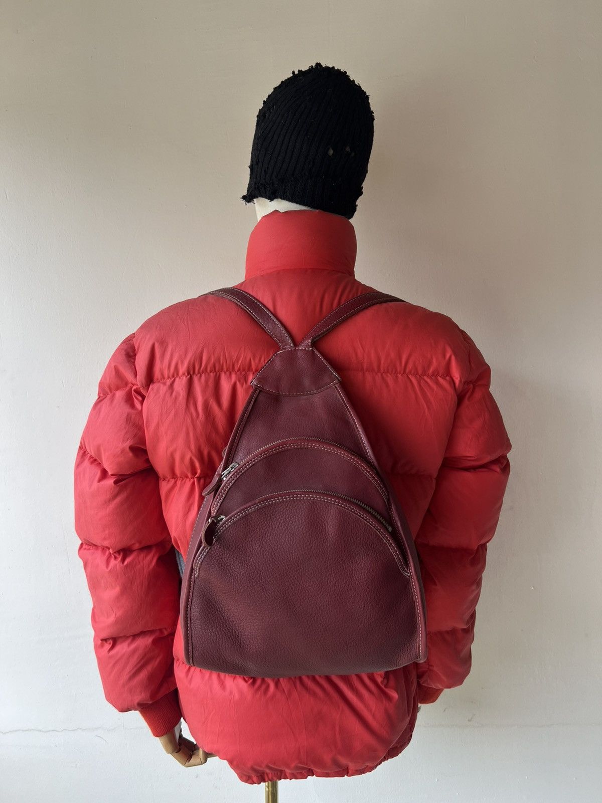 Leather JL. Japan Patina Leather Backpack Bag Size ONE SIZE - 7 Thumbnail