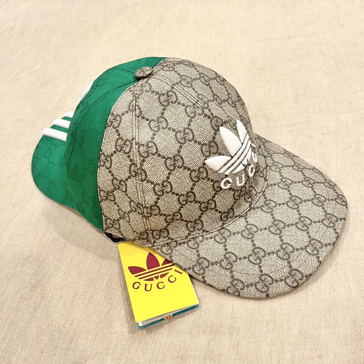 Gucci Gucci supreme canvas monogram grey colour hat | Grailed