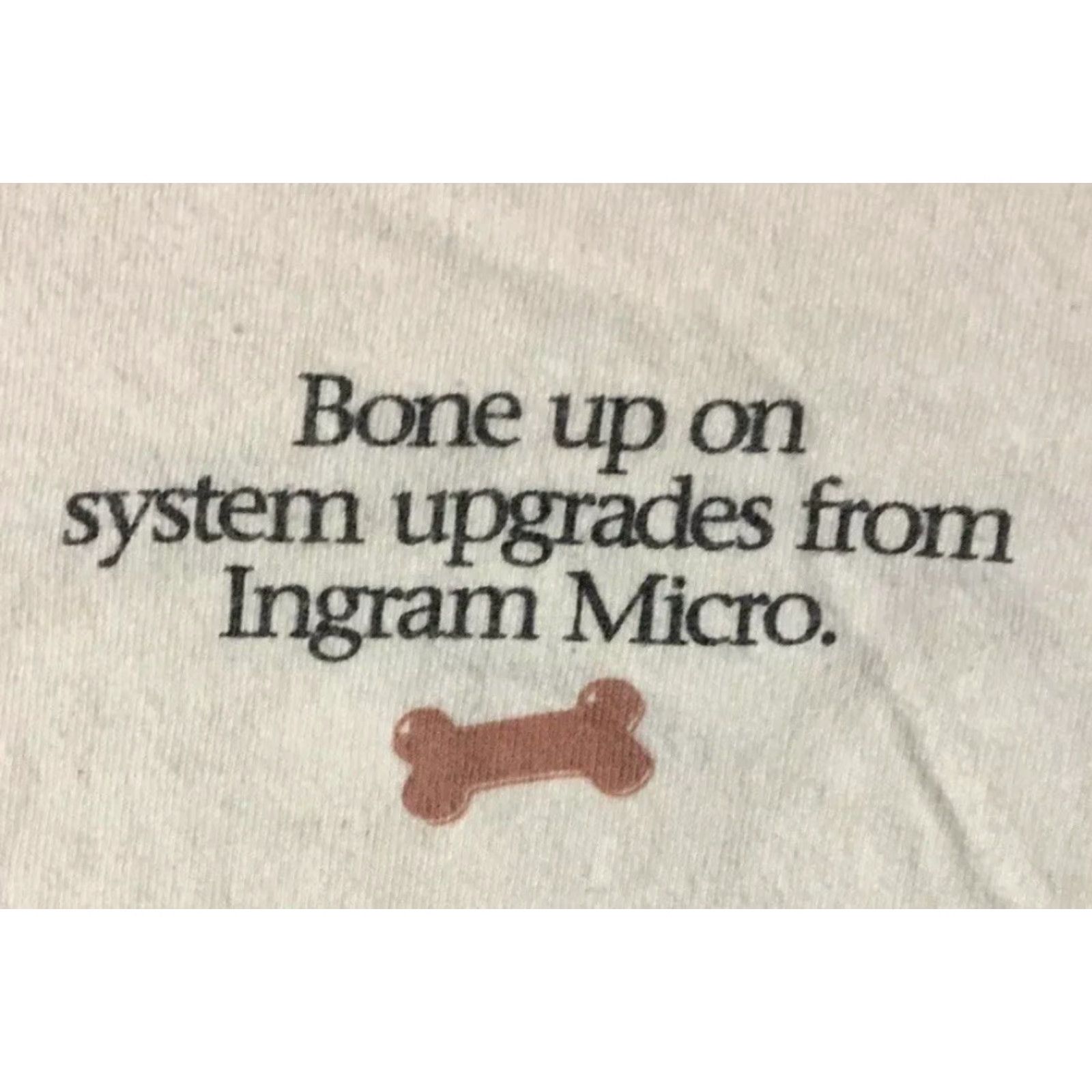 Vintage Vtg 90s Ingram Micro Faded Software Shirt L Vaporwave Grunge Technology Apple Shirt Mens Beig e Nuclear? Size US L / EU 52-54 / 3 - 4 Thumbnail