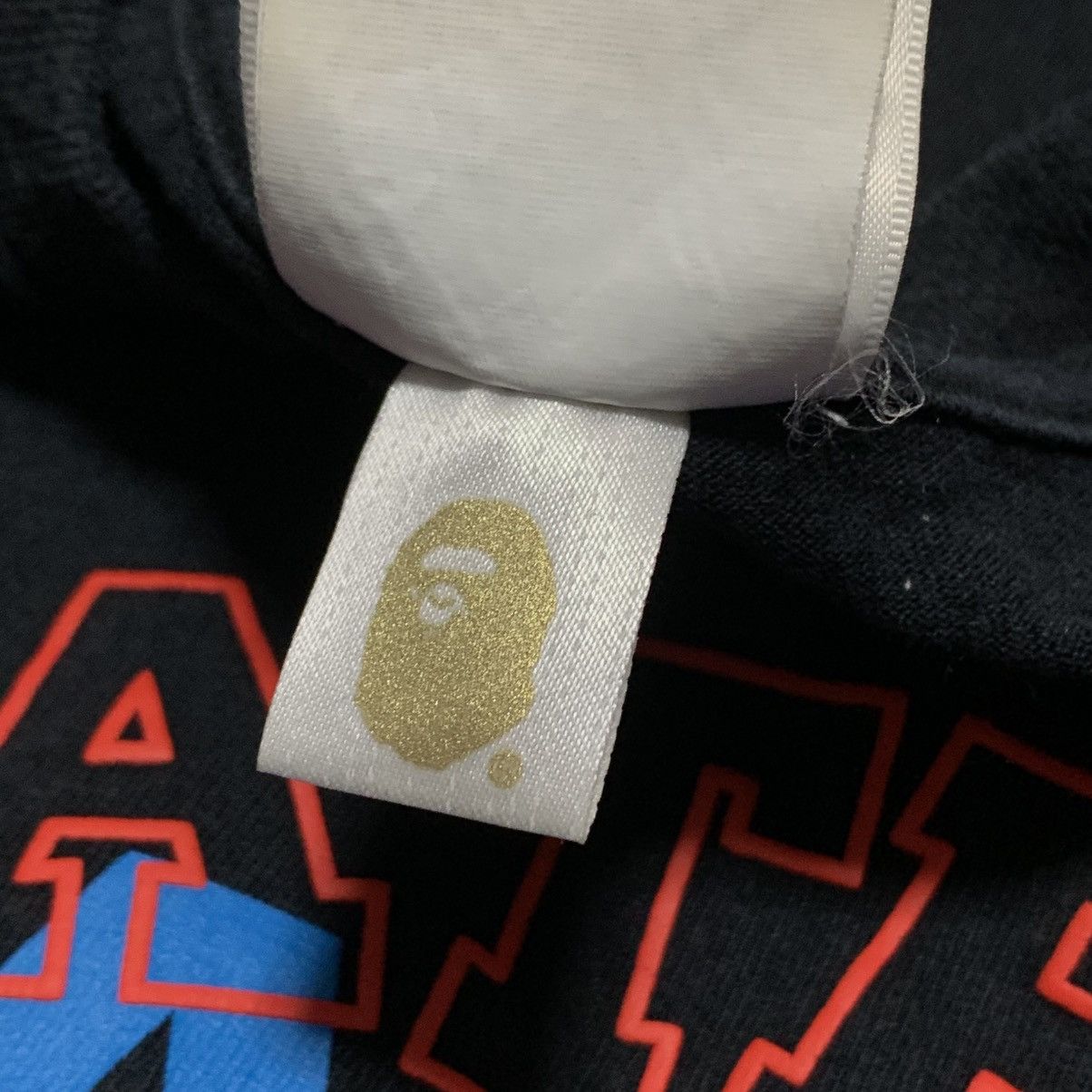 Bape Bape Medium College Black Tee A Bathing Ape Size US M / EU 48-50 / 2 - 6 Thumbnail