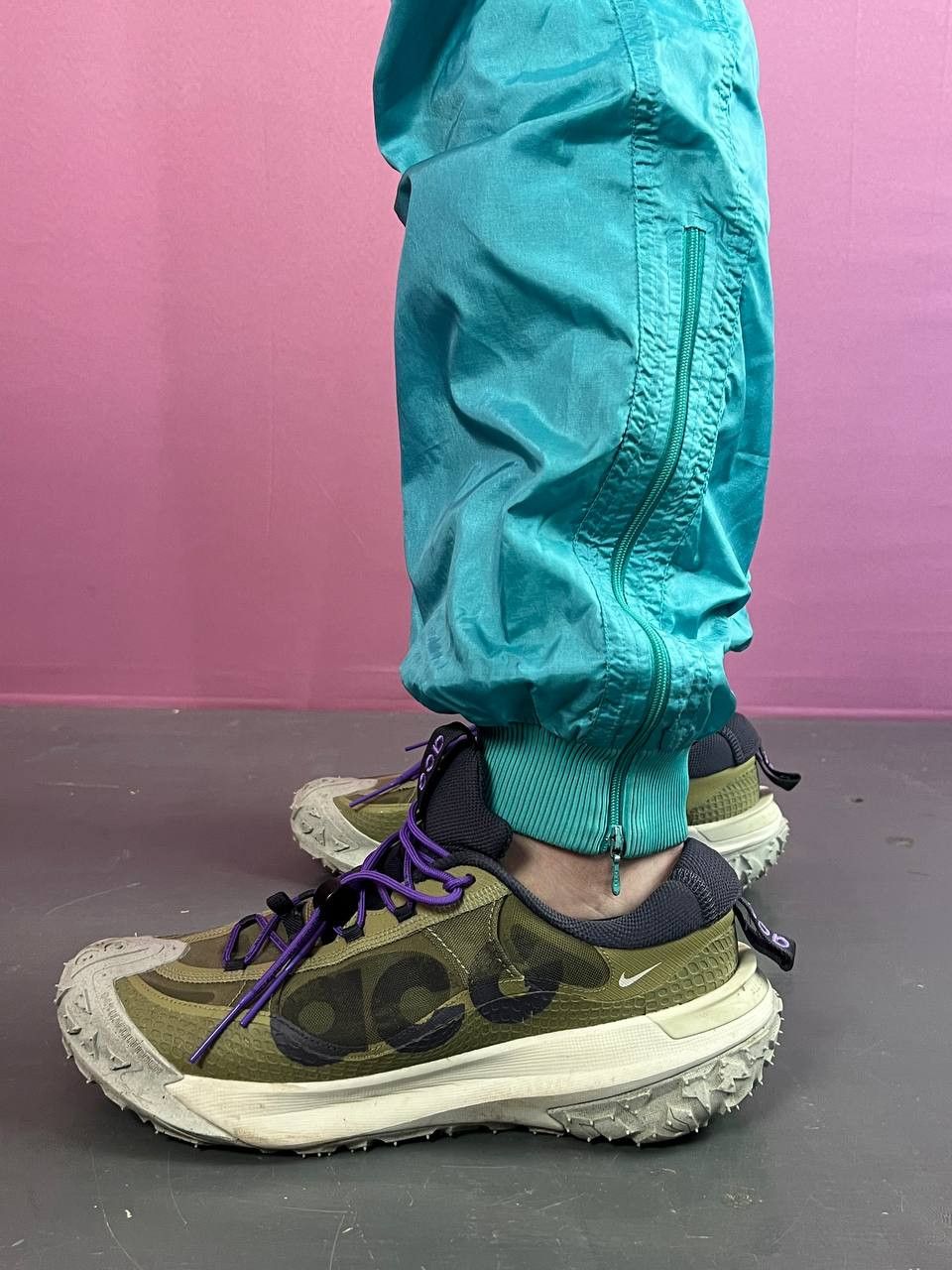 Nike 80s Nike Vintage Men's Track Pants - L Size US 32 / EU 48 - 4 Thumbnail