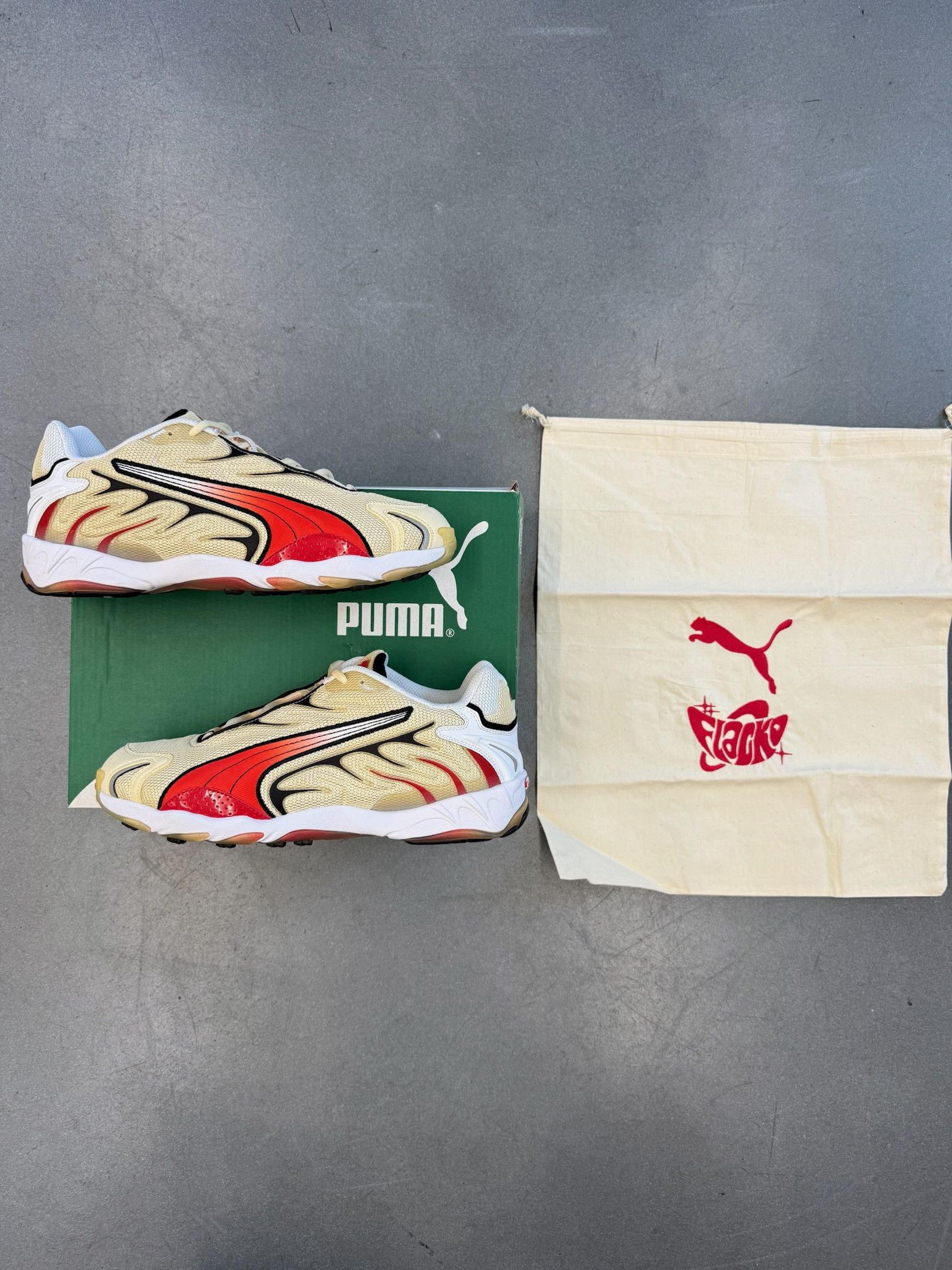 A$AP Rocky × Puma 2024 Puma Inhale OG Asap Rocky Summer Melon Size US 9 / EU 42 - 1 Thumbnail
