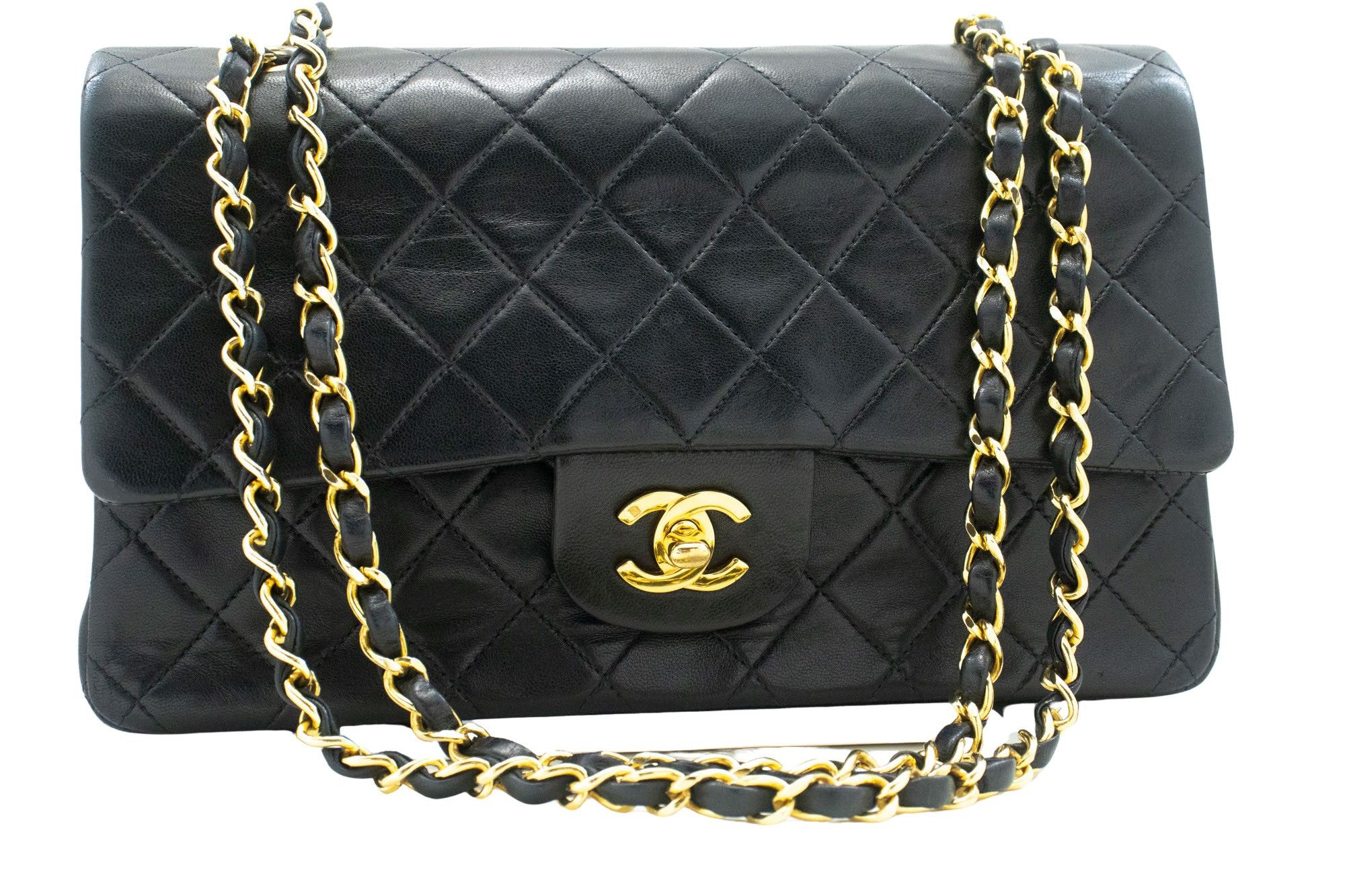 Chanel Timeless 26 Black Leather Shoulder Bag (Pre-Owned) Size ONE SIZE - 1 Thumbnail