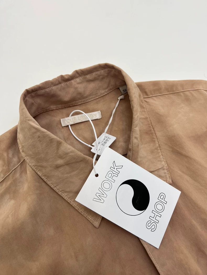 Our Legacy our legacy WORK SHOP dyed light orange long-sleeved shirt 2 Size US L / EU 52-54 / 3 - 7 Thumbnail