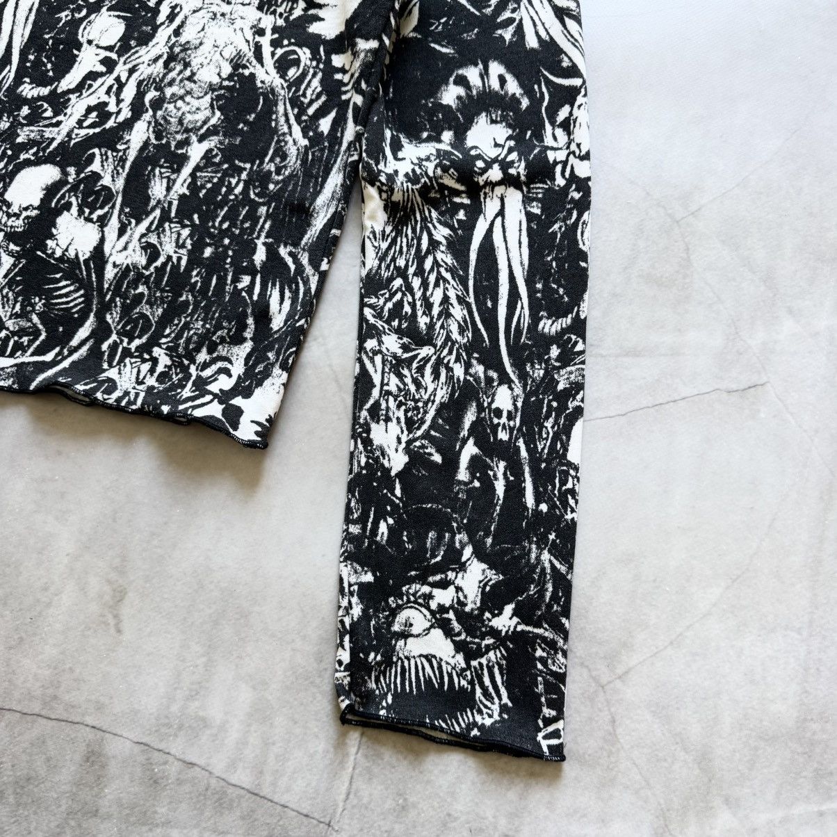 Hysteric Glamour × Undercover Archive Skeleton Long Sleeve T Shirt Hysteric Glamour Style Size S / US 4 / IT 40 - 2 Thumbnail