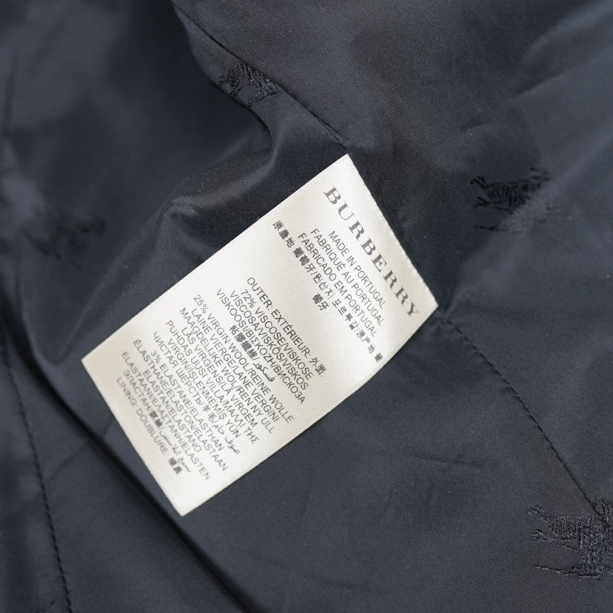 Burberry Burberry London Blazer Black Jacket Size XL / US 12-14 / IT 48-50 - 18 Thumbnail