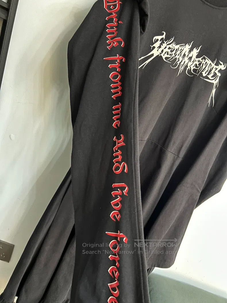 Vetements Vetements Five-pointed Star Long Hoodie Size US XS / EU 42 / 0 - 3 Thumbnail
