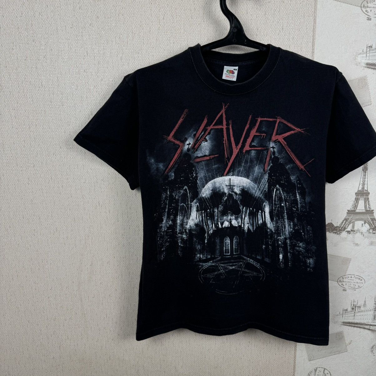 Slayer Vintage Slayer T shirt Rock Black 00s Sz M Band Merch Music Size US M / EU 48-50 / 2 - 3 Thumbnail