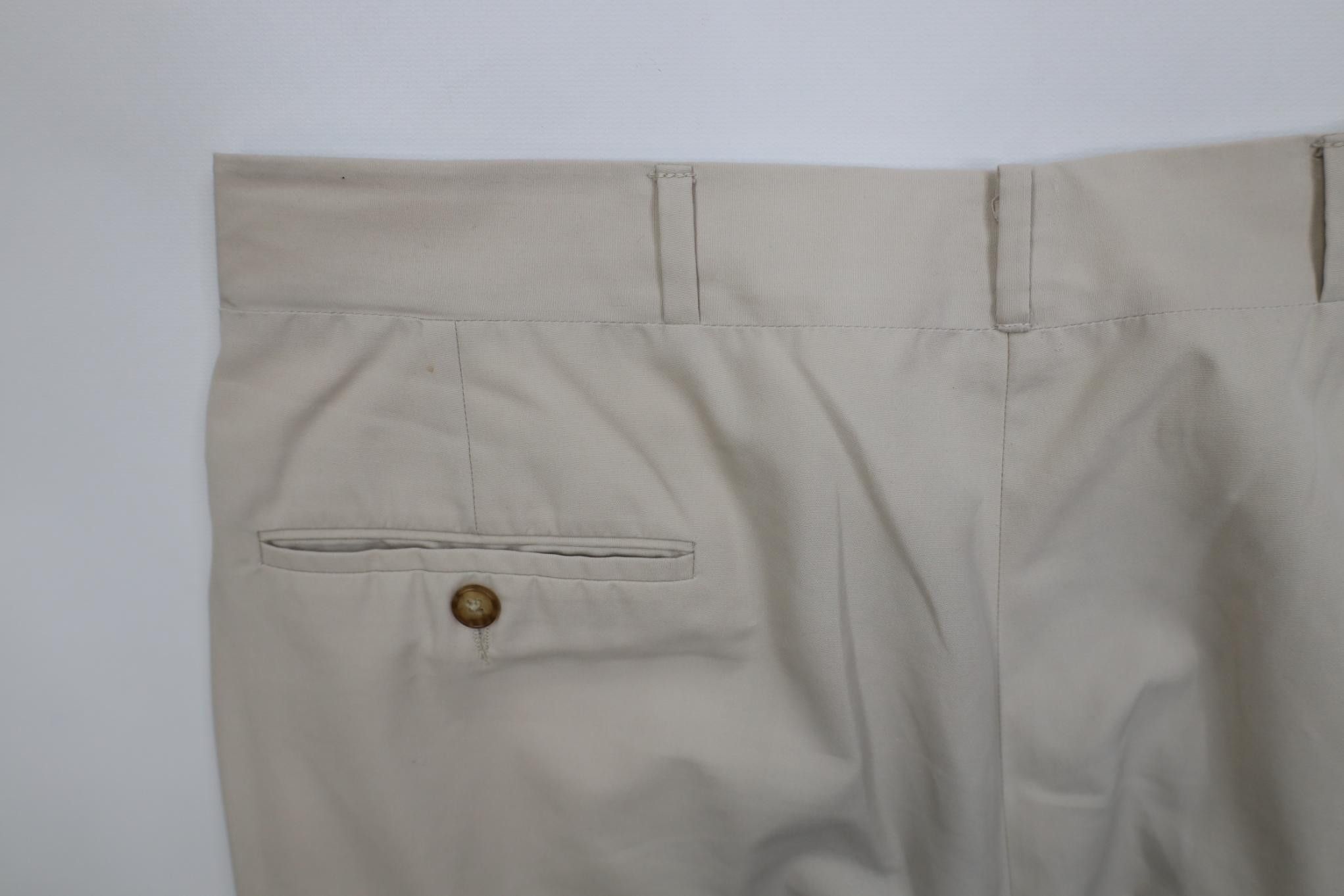 Vintage Vintage 70s Streetwear Flared Wide Leg Chino Pants Stone USA Size US 36 / EU 52 - 16 Thumbnail
