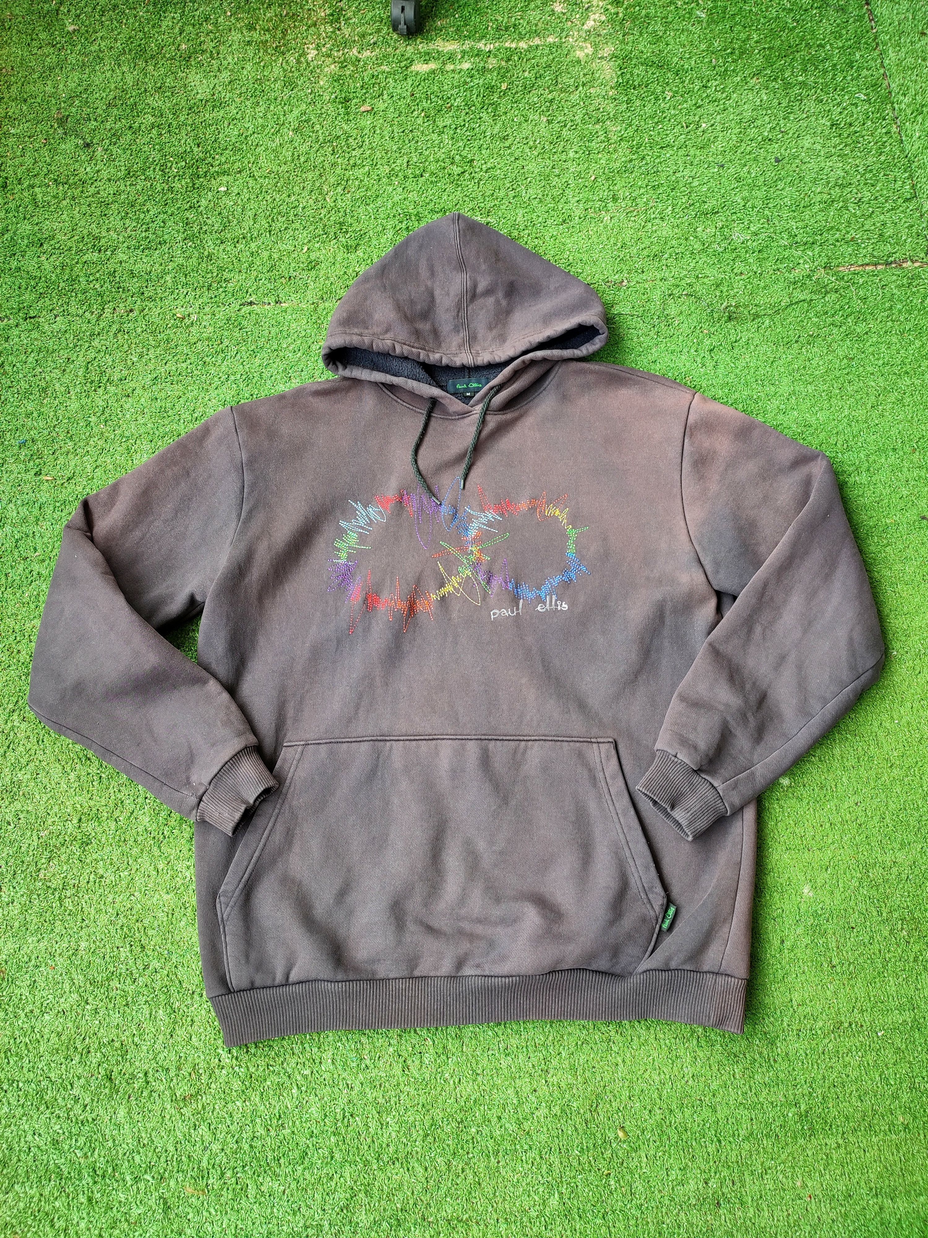 Japanese Brand Paul Ellis Iridescent Aspiration Sun Faded Hoodies Size US M / EU 48-50 / 2 - 1 Thumbnail
