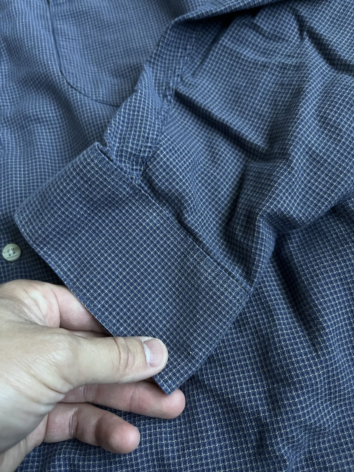 Haggar × Vintage Vintage Haggar Button Up Long Sleeve Shirt Size US L / EU 52-54 / 3 - 2 Thumbnail