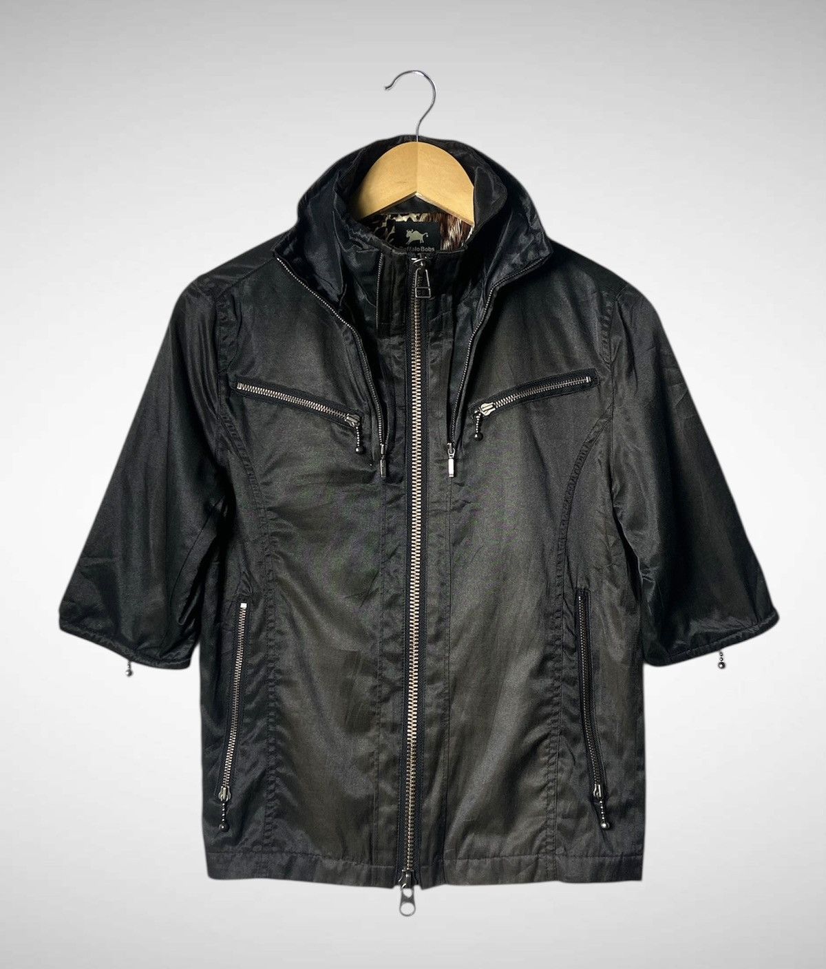 BUFFALO BOBS 🔥🔥 Buffalo Bobs Gothic Punk Multi-Zip Utility Jacket Size S / US 4 / IT 40 - 2 Thumbnail