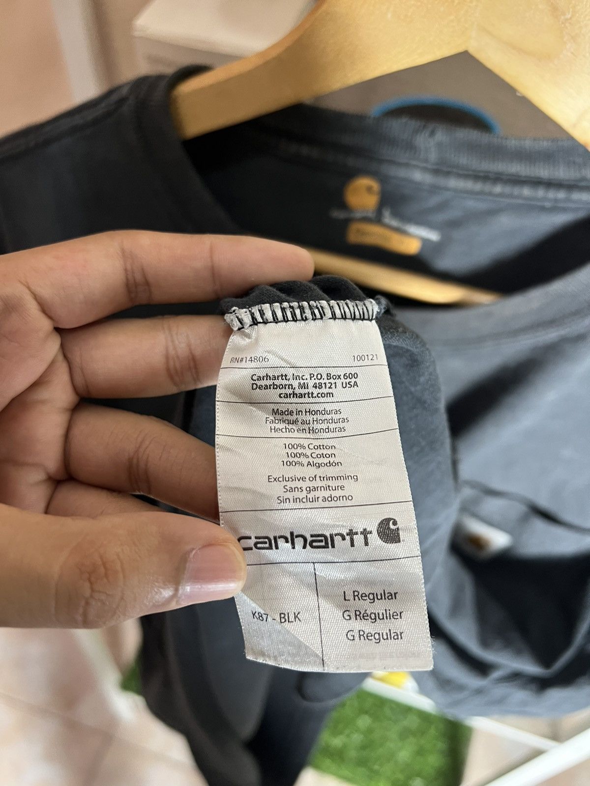 Carhartt Classic Carhartt Vintage Tee Uneven Wash, Street-Ready Size US L / EU 52-54 / 3 - 8 Thumbnail