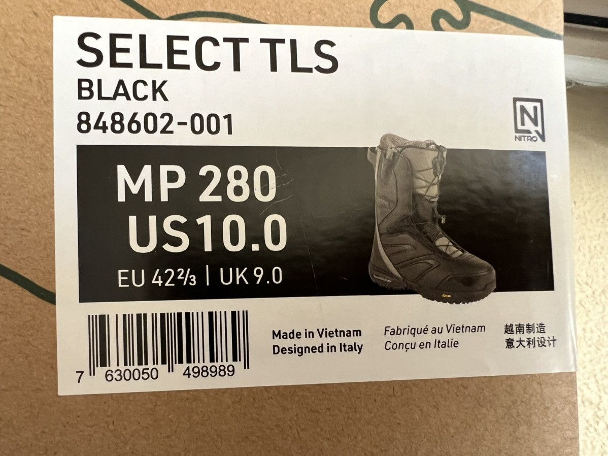 Burton Nitro Select TLS 24-25 Size US 10 / EU 43 - 9 Thumbnail
